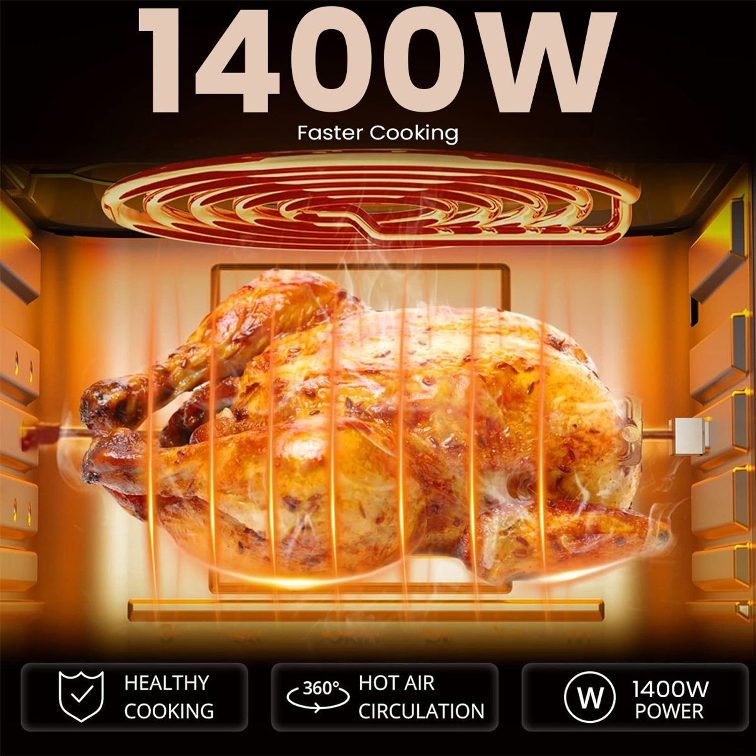 Image of Inalsa Tasty Fry CD 4.5 Air Fryer