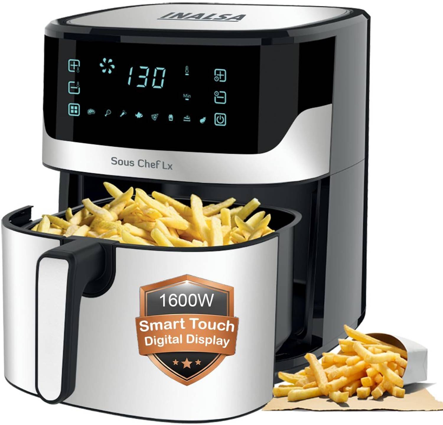 Inalsa Sous Chef LX Air Fryer (6.5 L)