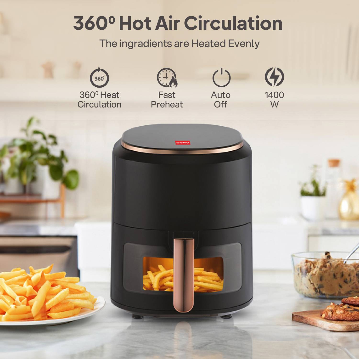 Cello Smart Pro 1400W Air Fryer - Image 4