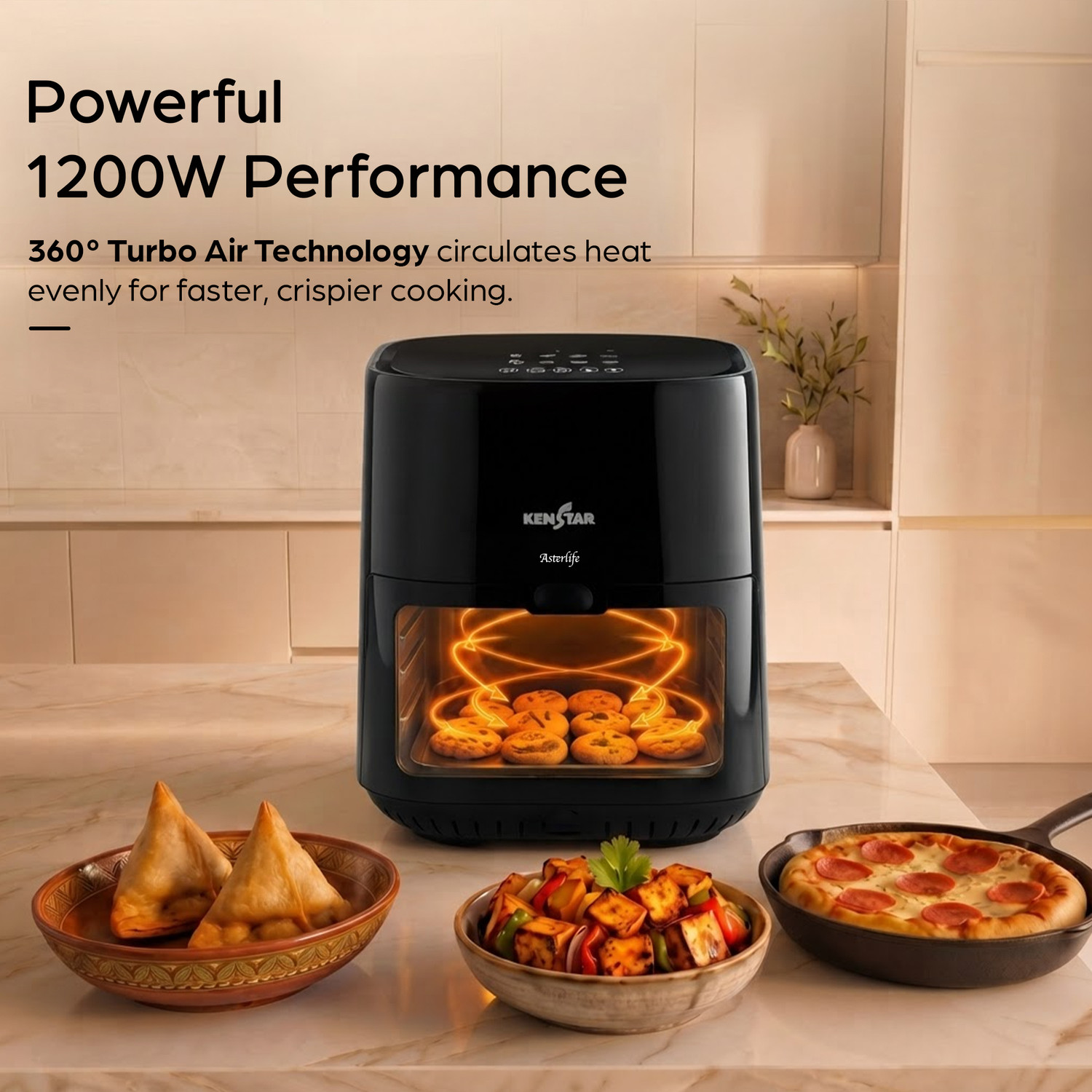Image of Kenstar KAFAL12KD45R0-DVH Air Fryer