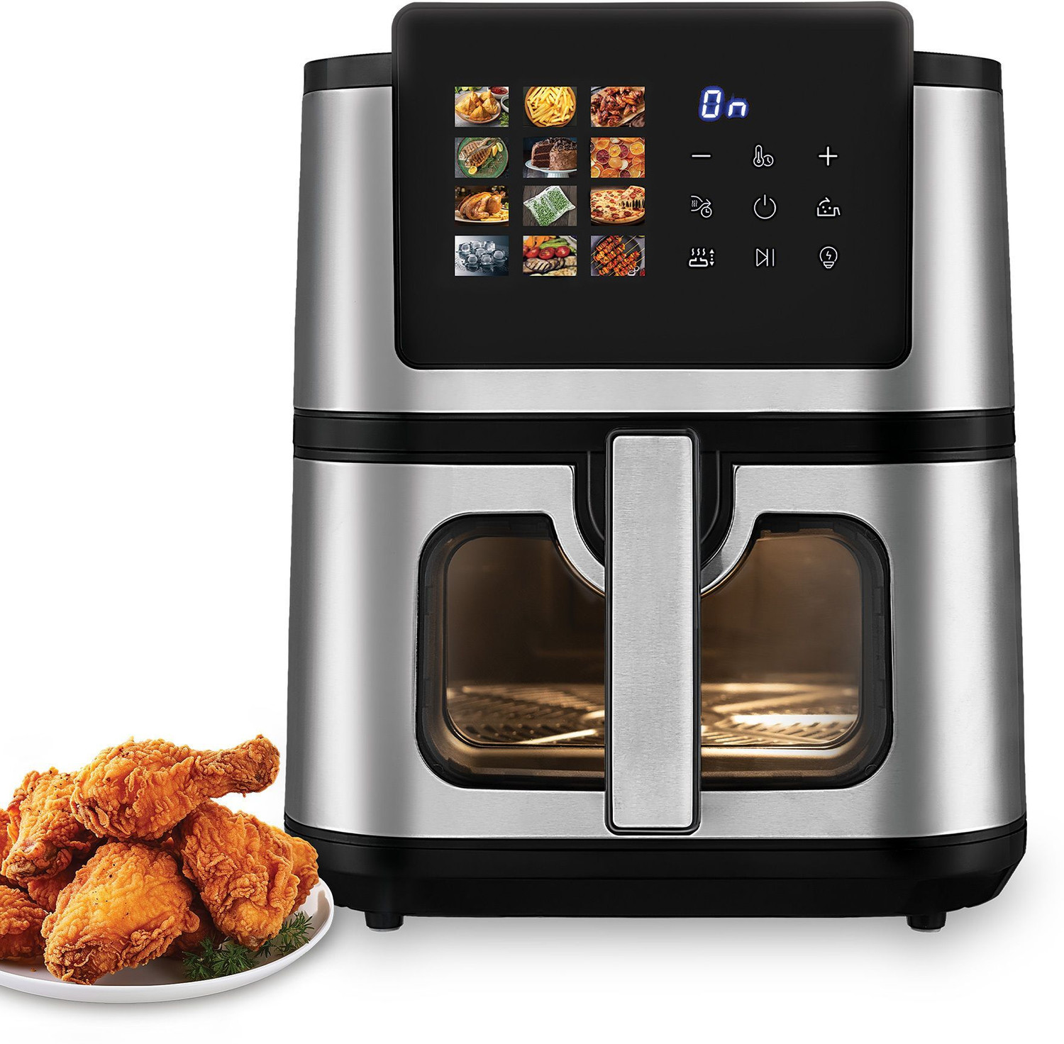 Image of KENT Digital Air Fryer 9L| 2200W |Bake,Grill&Roast|Up to 80% Less Oil Usage| Air Fryer