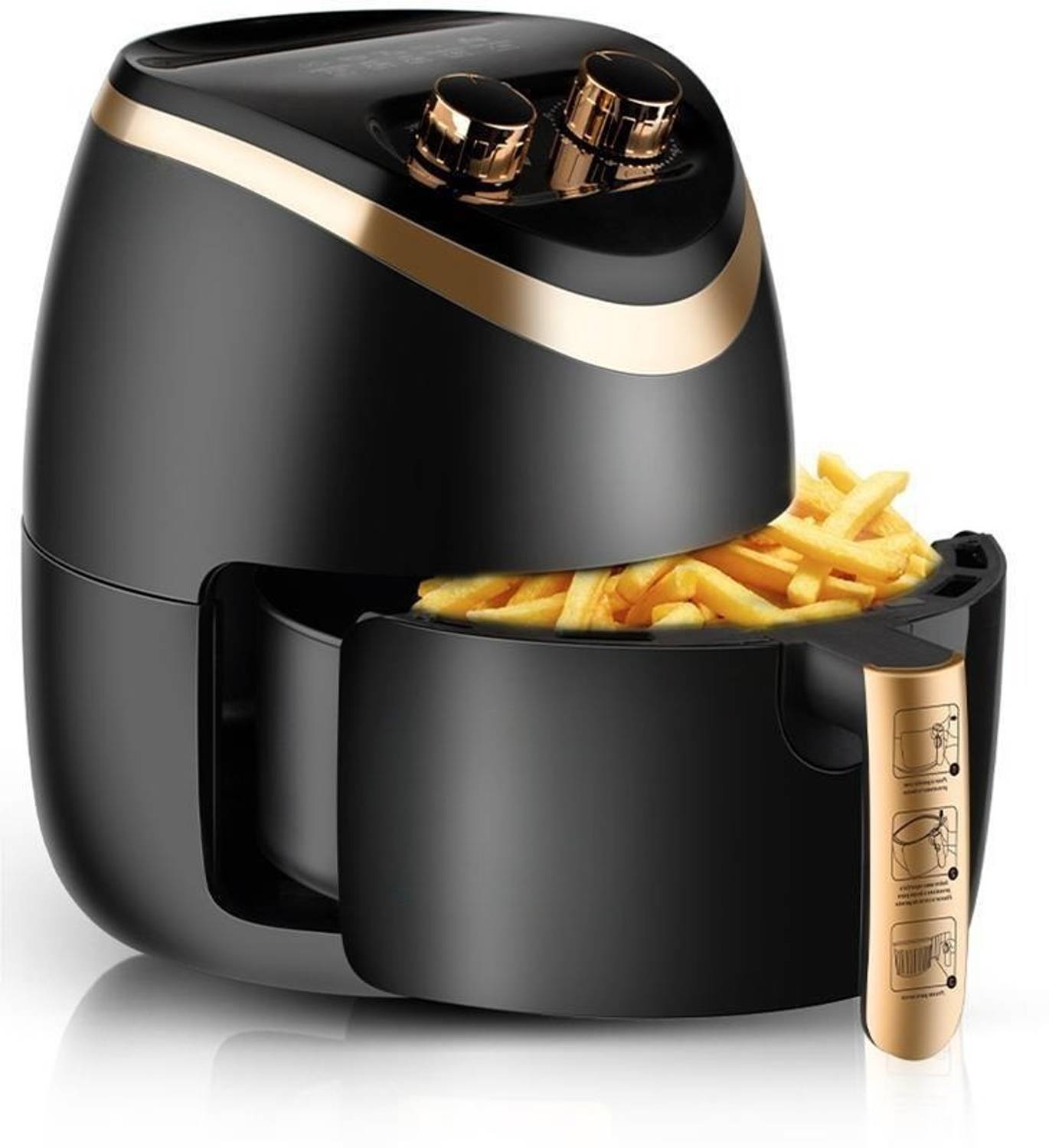 Onshoppy kwenta 5232 Air Fryer, Temperature Control, Timer Select