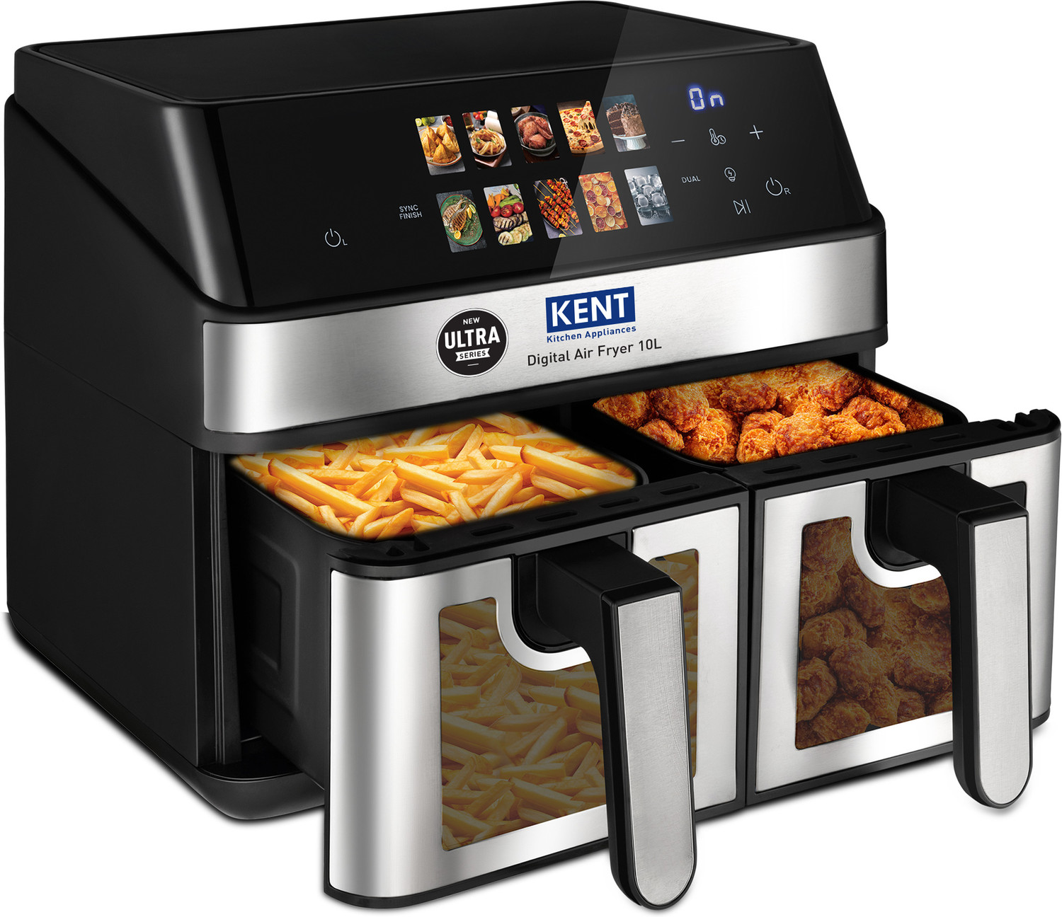 Image of KENT Ultra Digital Air Fryer 10L Air Fryer