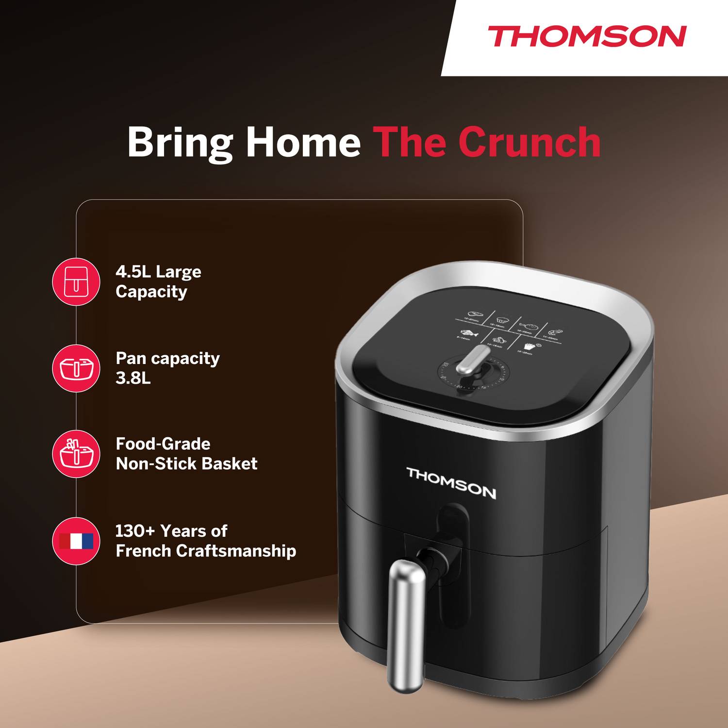 Thomson AEROFRY Air Fryer - Image 2