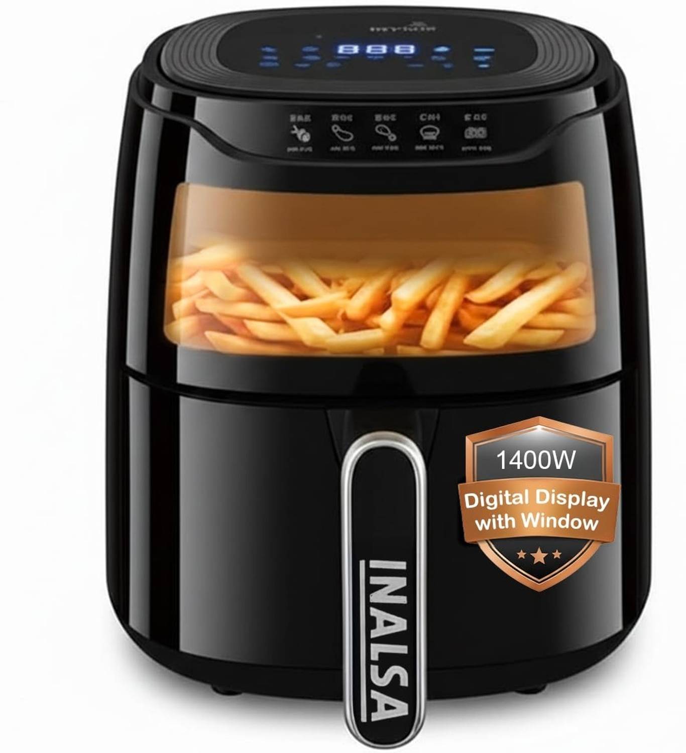 Inalsa Tasty Fry DW 4.2 ltrs Visible Window 1400W Quick Heat