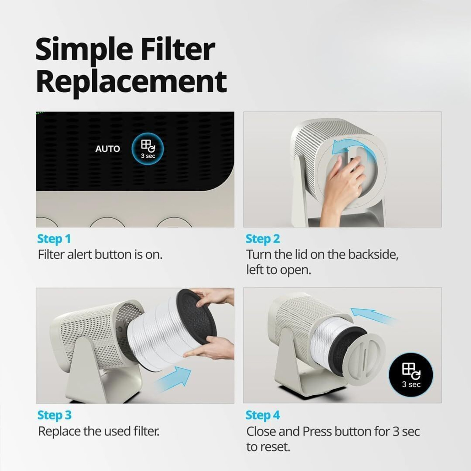 Image of finehepa Coway Aim Air Purifier Filter