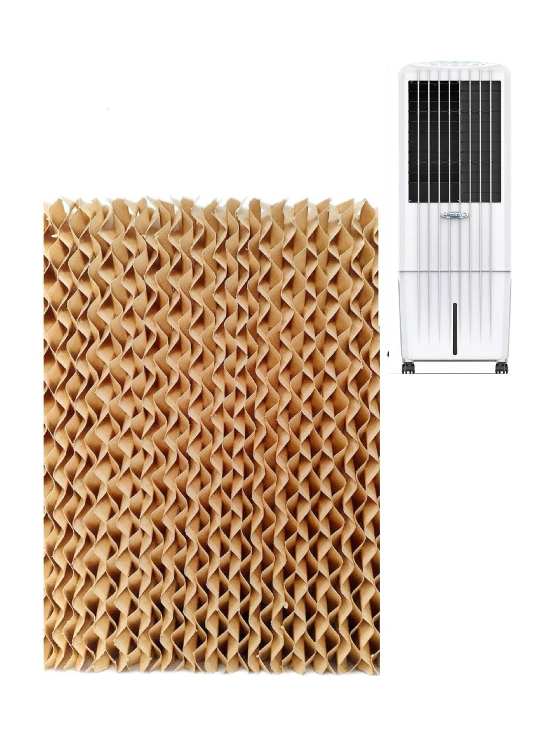 PrimeWave HoneycombPad for Symphony Diet i12 Brown Air Purifier Filter