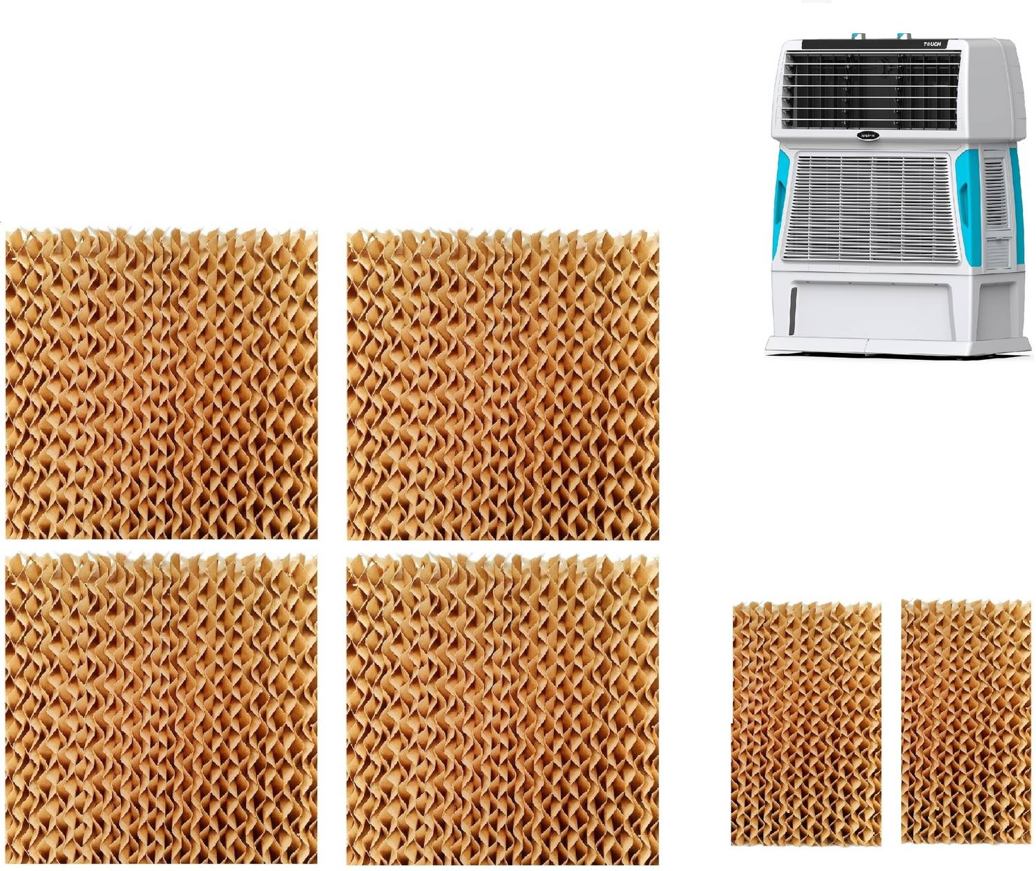PrimeWave Honeycomb Pad for Symphony Touch 55 Litres Air Purifier Filter