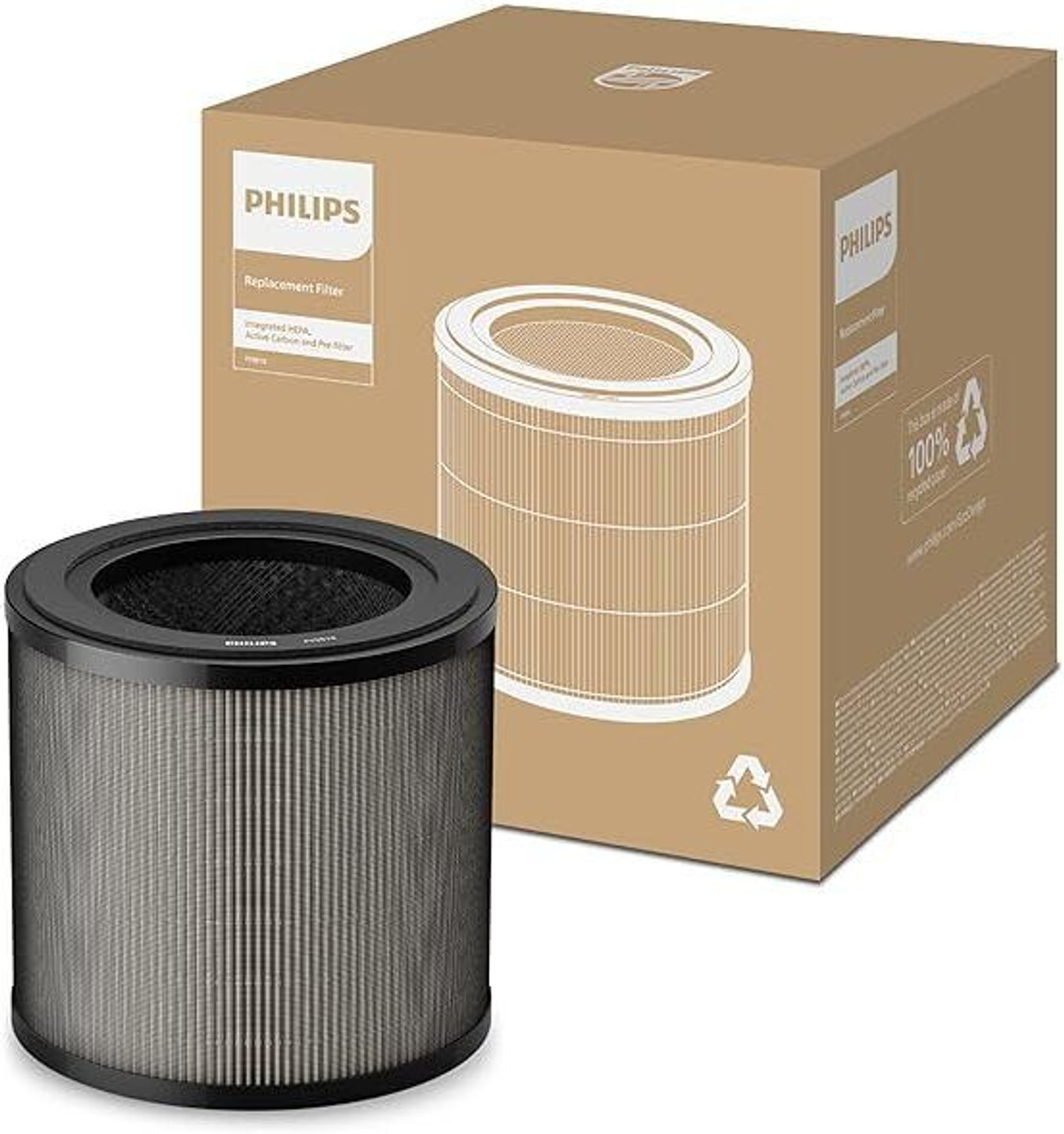 Image of PHILIPS FY0910 Integrated HEPA NanoProtect,ActiveCarbon and Pre-filter for AC0950,AC0951 Air Purifier Filter