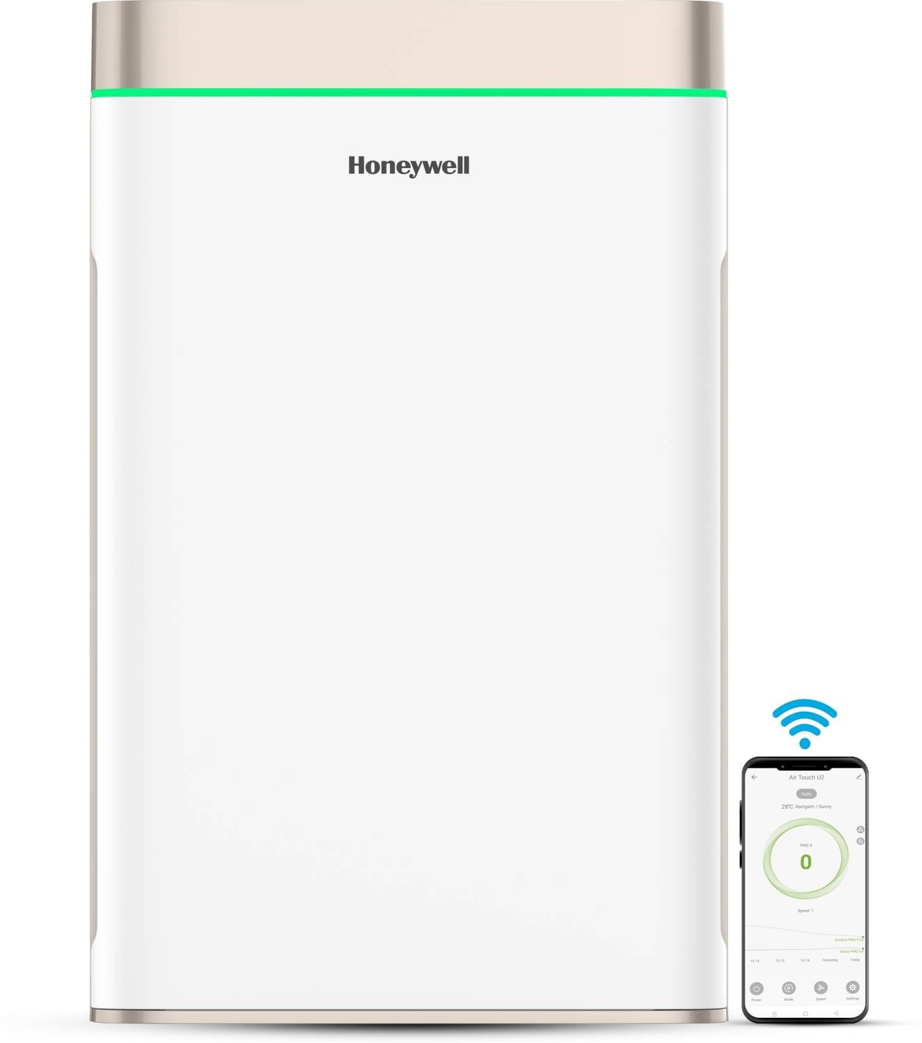 Honeywell Air Touch U2 Air Purifier with H13 HEPA Filter, Anti-Ba