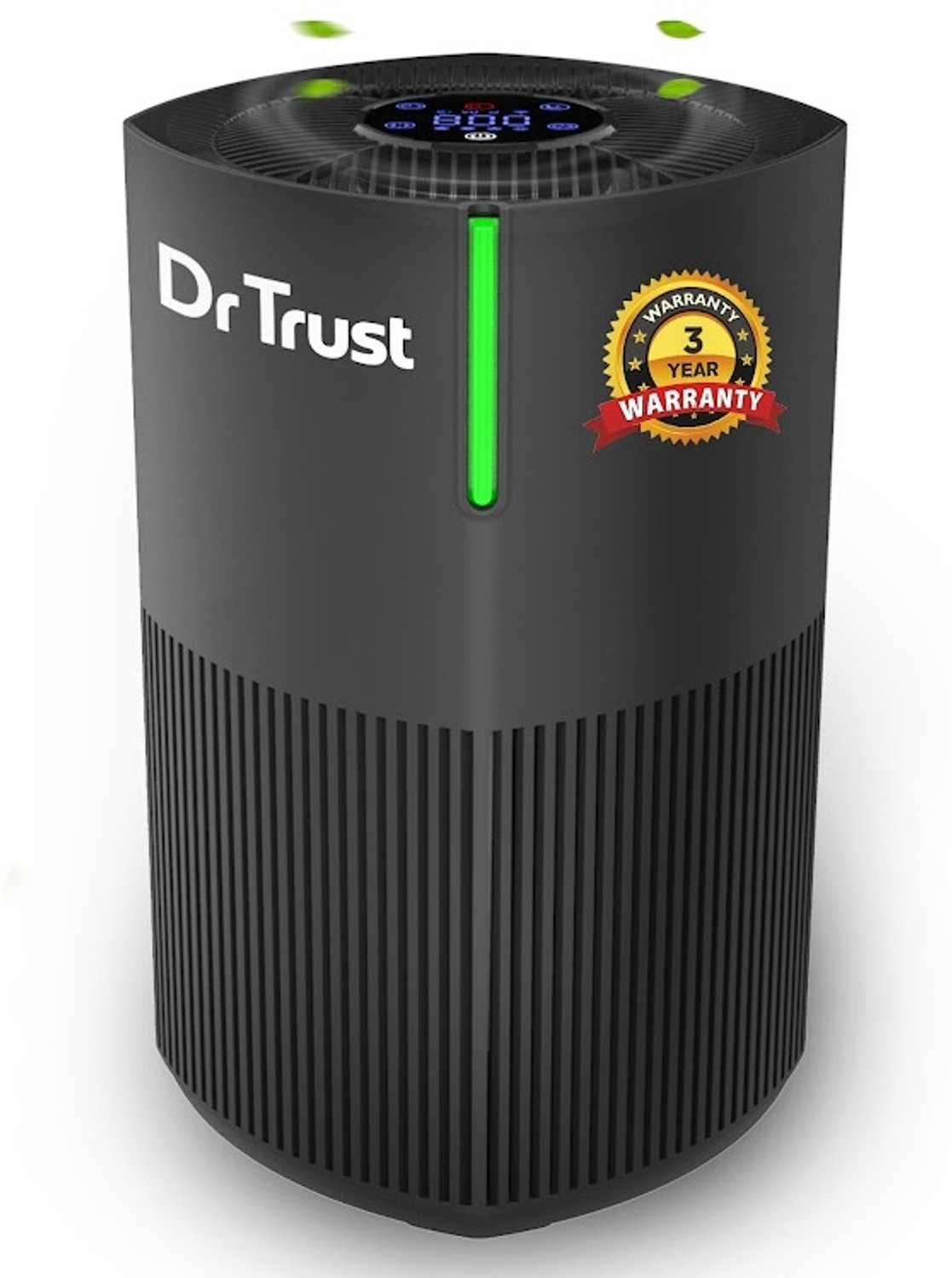 Image of Dr Trust USA Zurich HEPA Filter UV 4 Stage Filtration Air Quality Indicator Portable Room Air Purifier