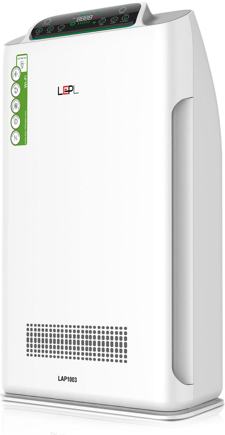 Image of LEPL Ignite LAP1003 with 7 Stage Filter, Cold Catalyst, HEPA, UV, WIFI, Child lock Portable Room Air Purifier