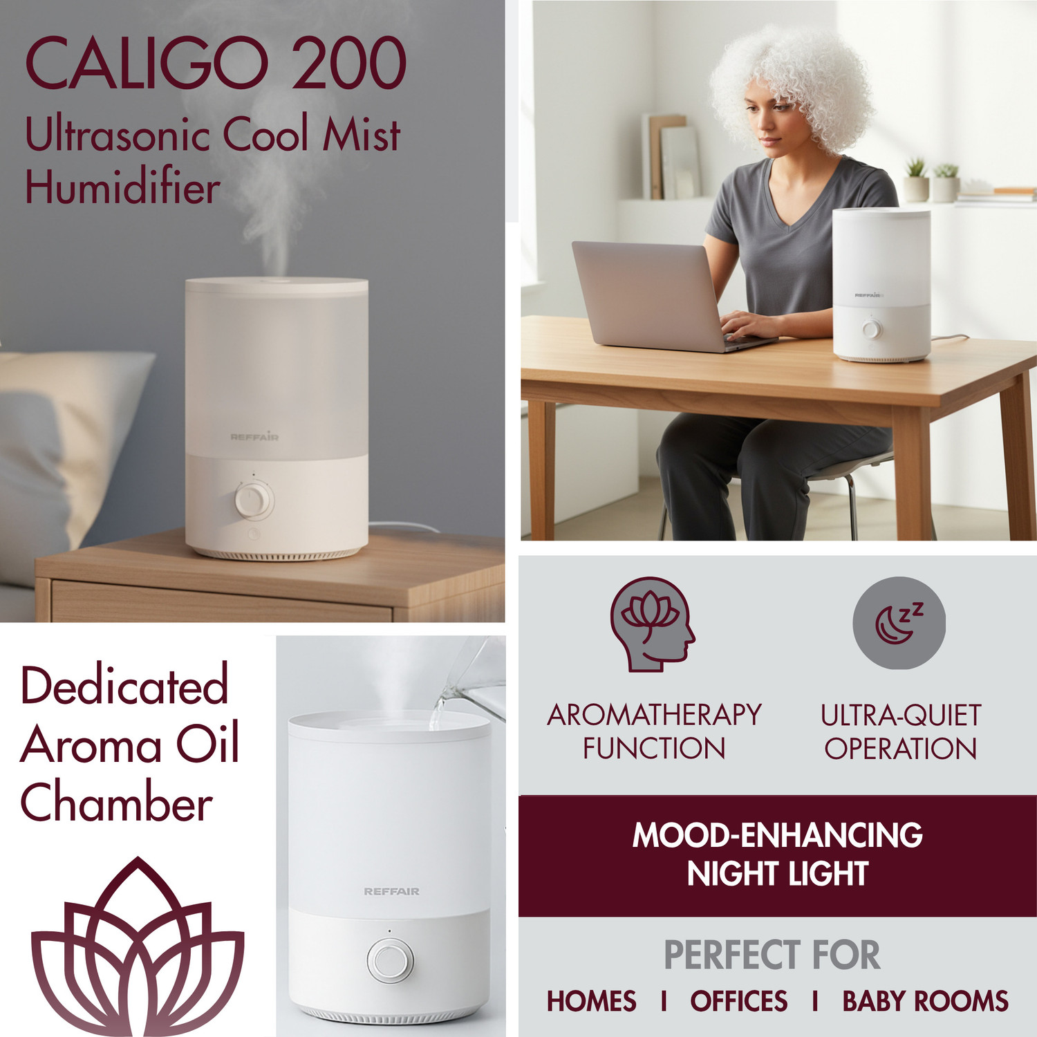 Image of Reffair Calligo 200 Portable Room Air Purifier