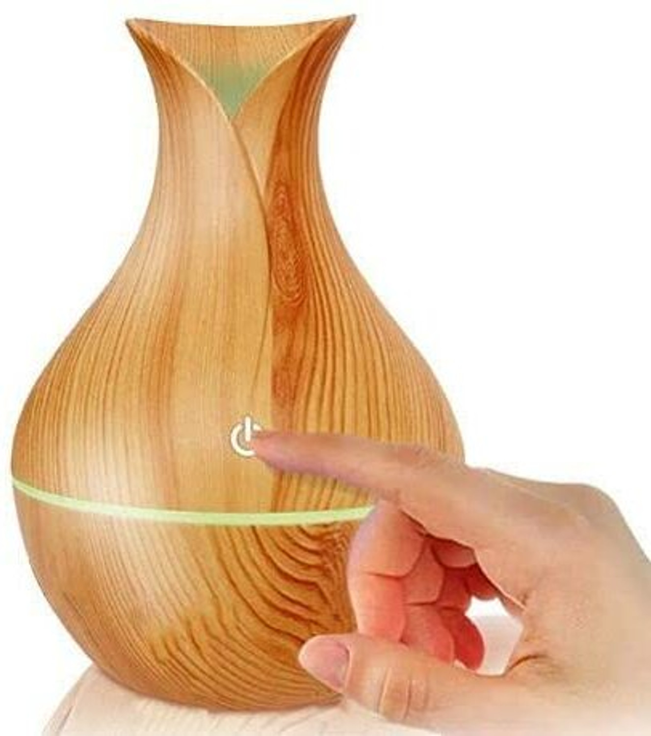 Image of Kingmart Pot sahpe HUMIDIFIER (Wooden) Room Air Purifier