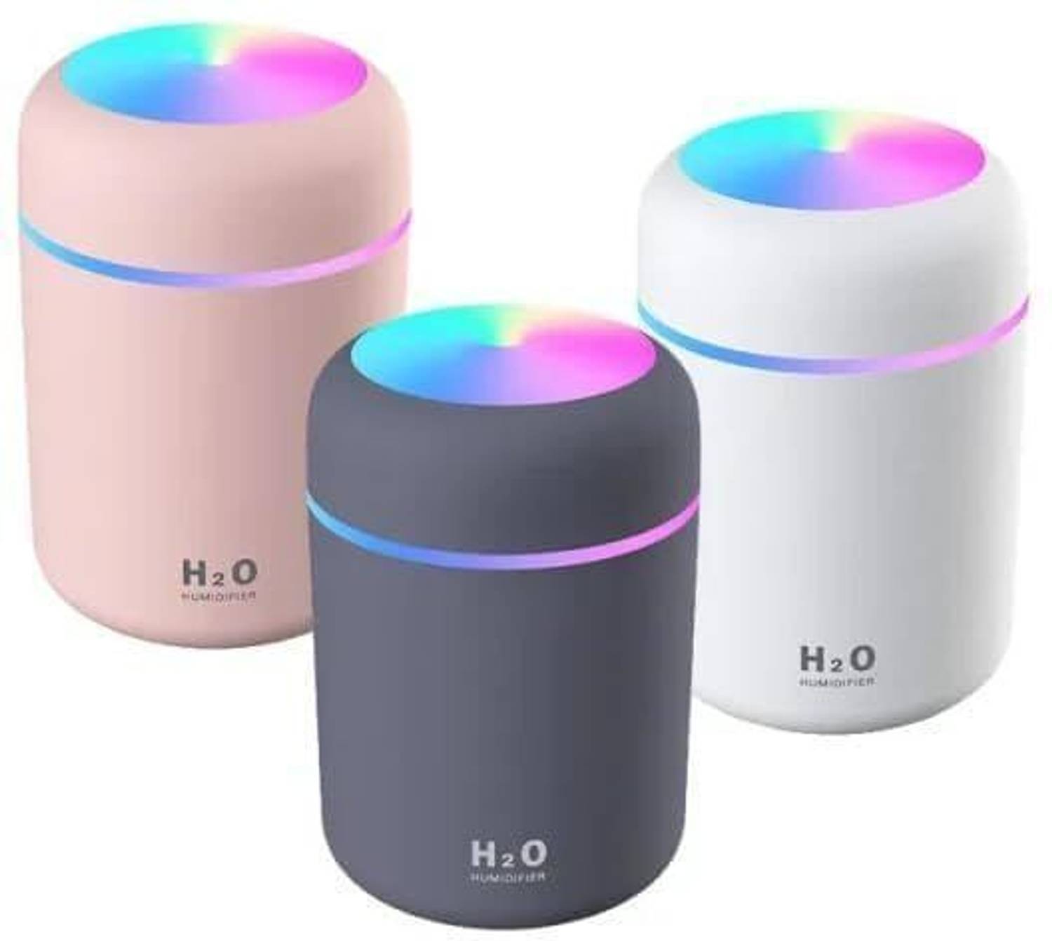 Thekb H2O Mini Humidifier Portable Room Air Purifier (Multicolour