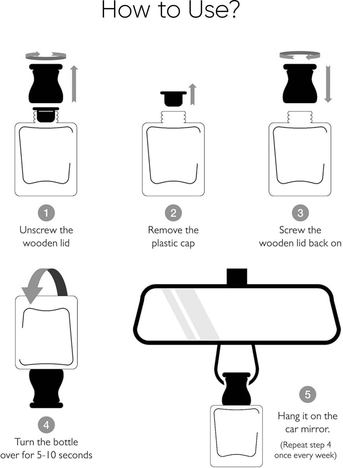 Image of EXOAROM Jasmine Diffuser Car perfume Air Freshner Hanging Pod Mogra
