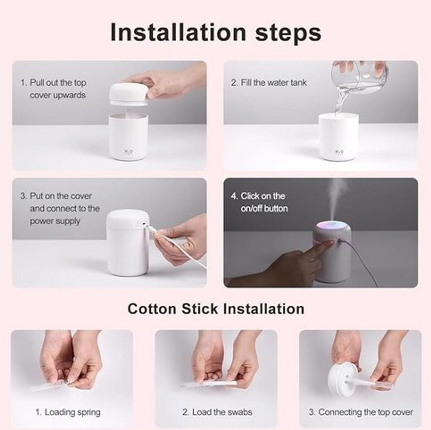 Image of KETSALYATEX H20 Air Purifier Portable Room Air Purifier
