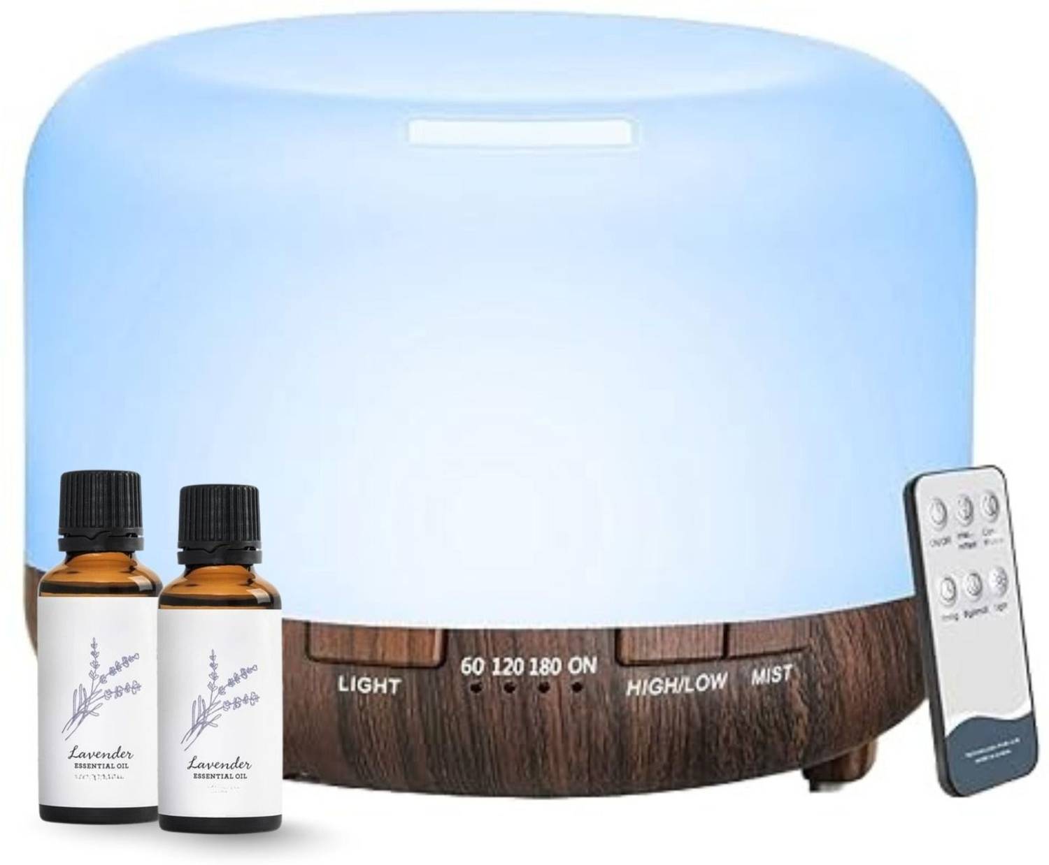 Fleming's Ultrasonic Humidifier for room 500ml with Remote Contro