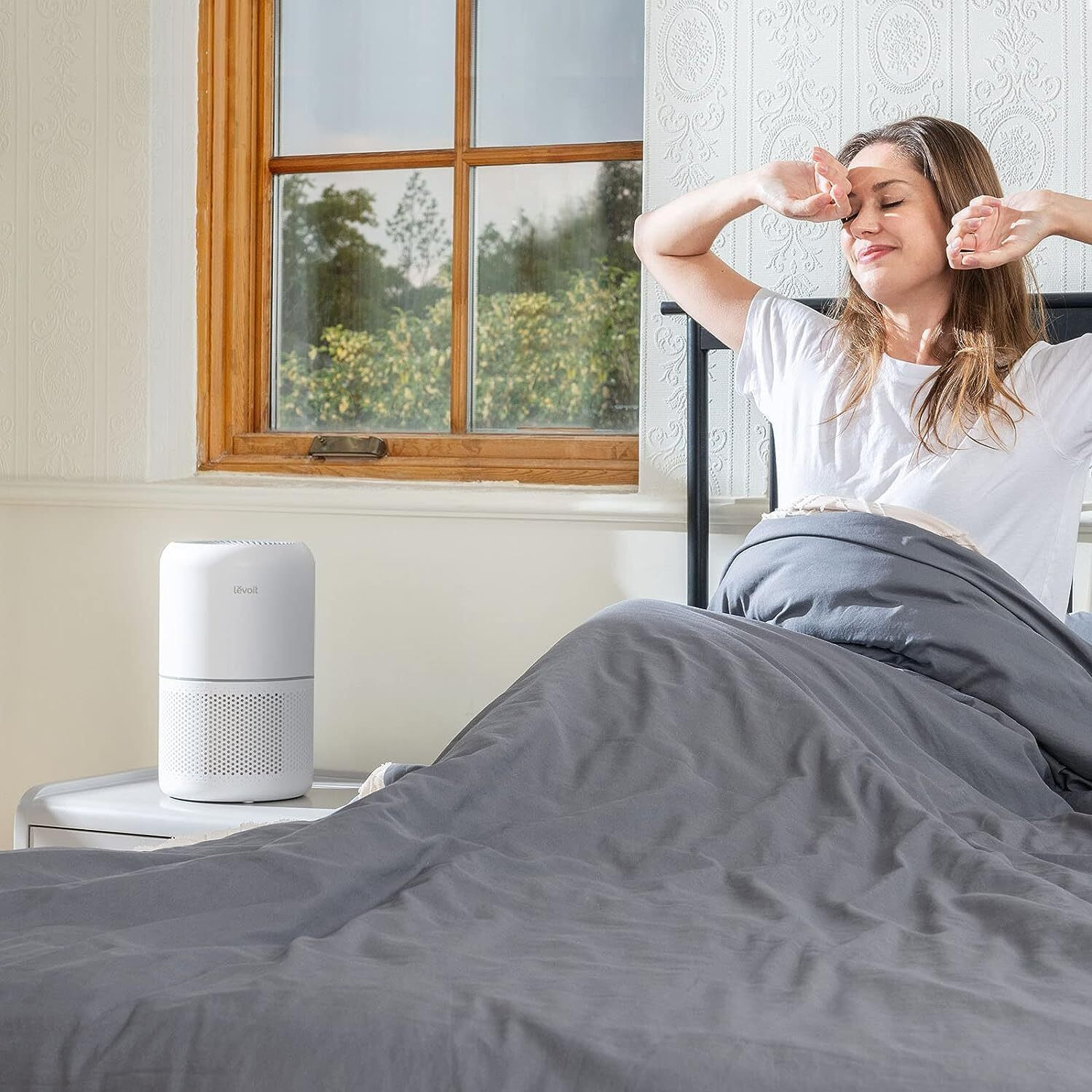 Image of LEVOIT Core 300 Smart Air Purifier, HEPA Filter traps 99.97% virus & PM 0.1 Particles, Portable Room Air Purifier