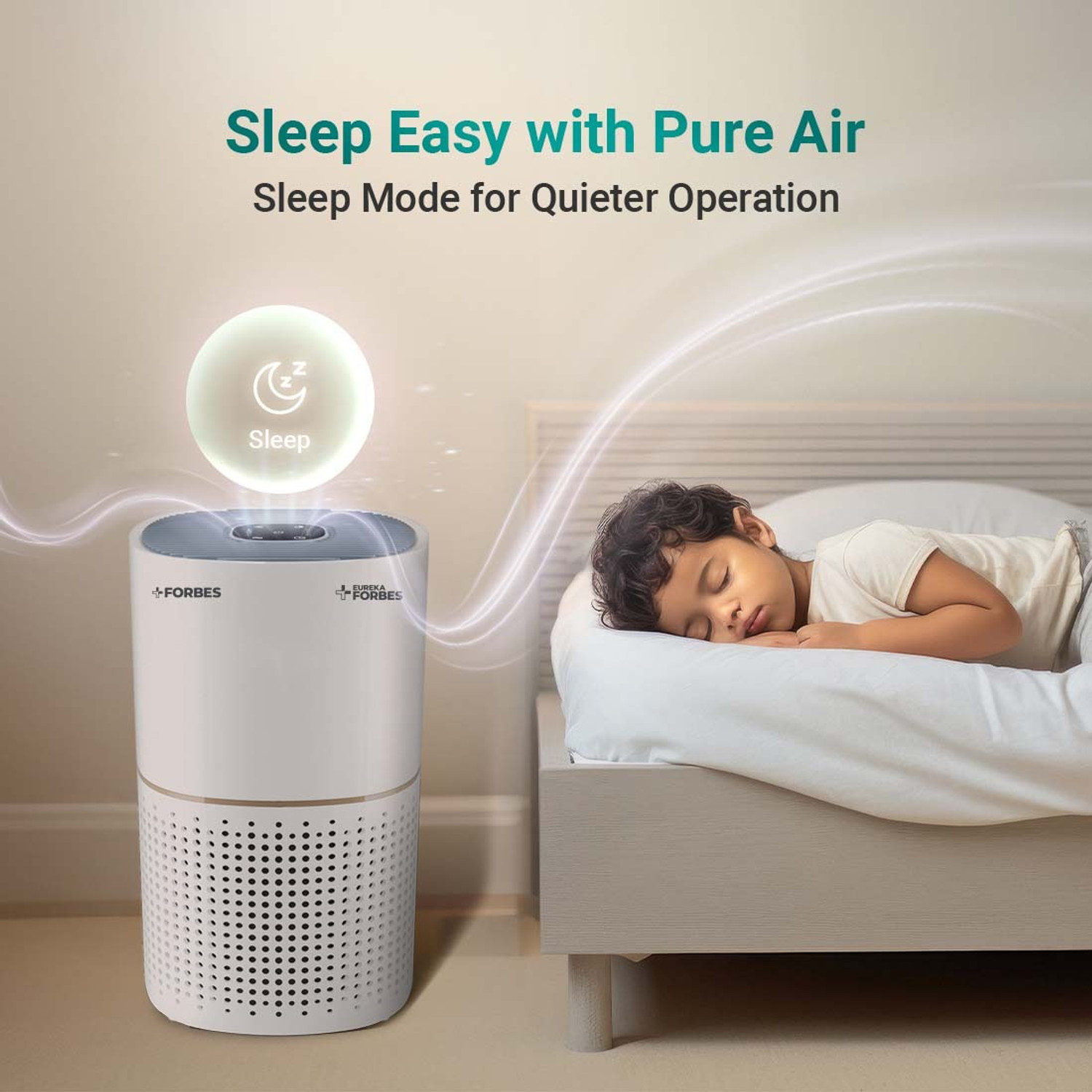 Image of EUREKA FORBES Forbes 230 Surround 360 Air Purifier Portable Room Air Purifier