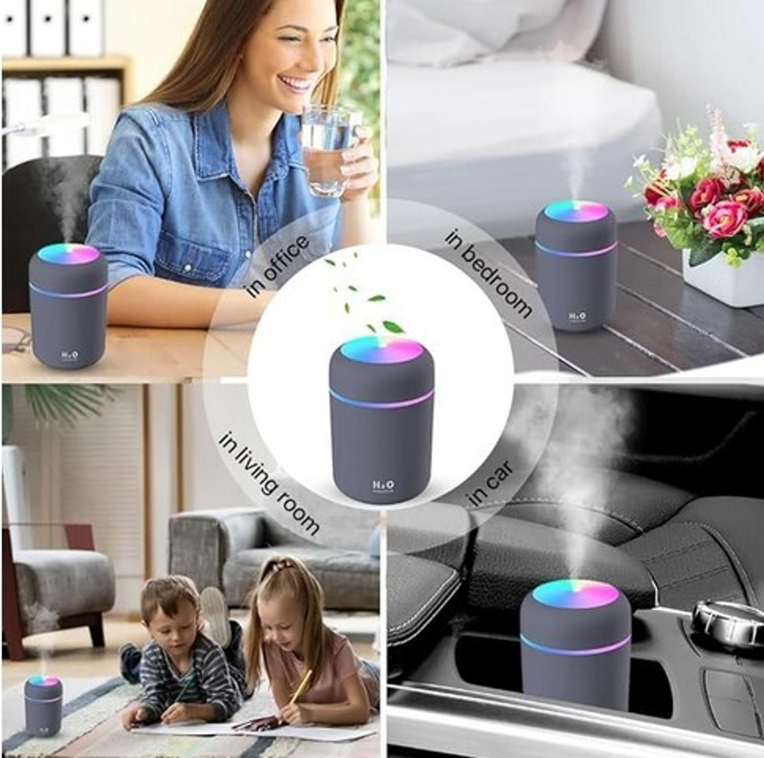 Image of KETSALYATEX H20 Air Purifier Portable Room Air Purifier