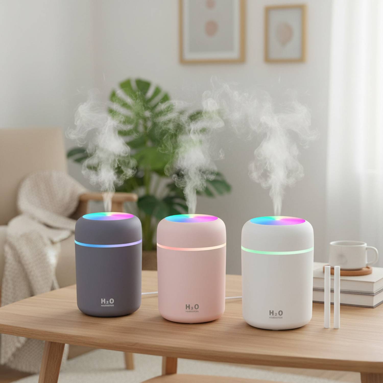 sanbhav H2O HUMIDIFIER Essential Oil Diffuser & Humidifier Air Fr
