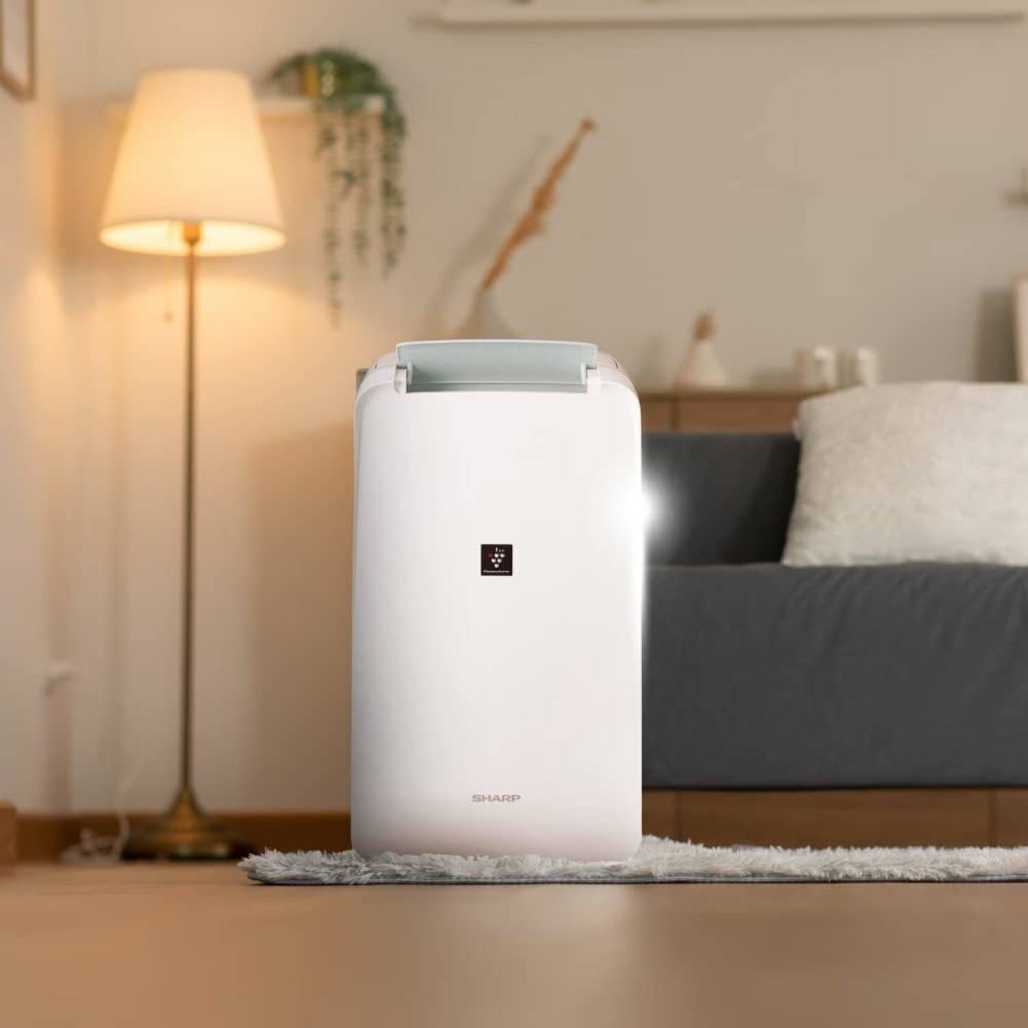 Sharp Dehumidifier DW-P10M-W with PlasmaCluster Ion Technology,