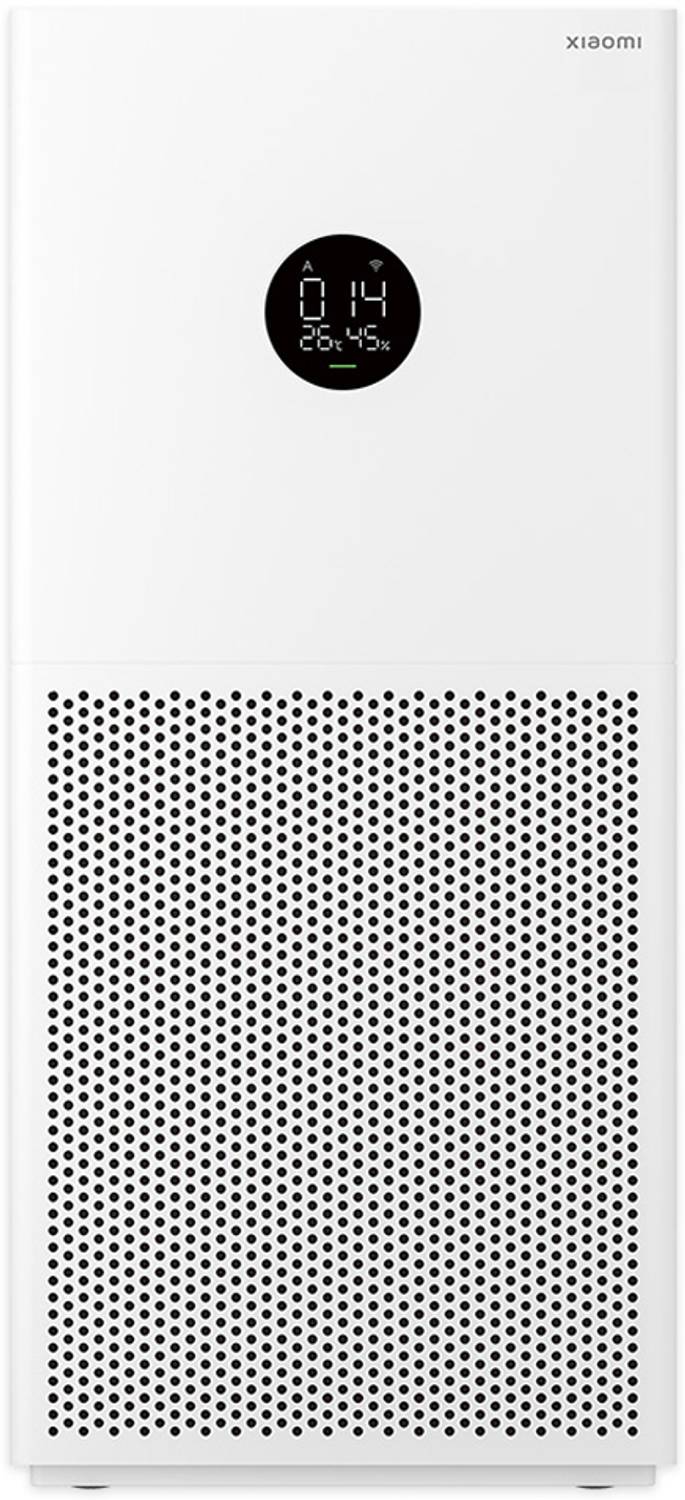 Mi Xiaomi Smart Air Purifier 4 Lite I 160 Sq. Ft. in 6 mins I 3 Stage High Efficiency Filter I Laser sensor I AQI Monitor I 360 m3/hr CADR covers 640 Sq. Ft. I App + Voice Control I Real time Filter Usage Room Air Purifier