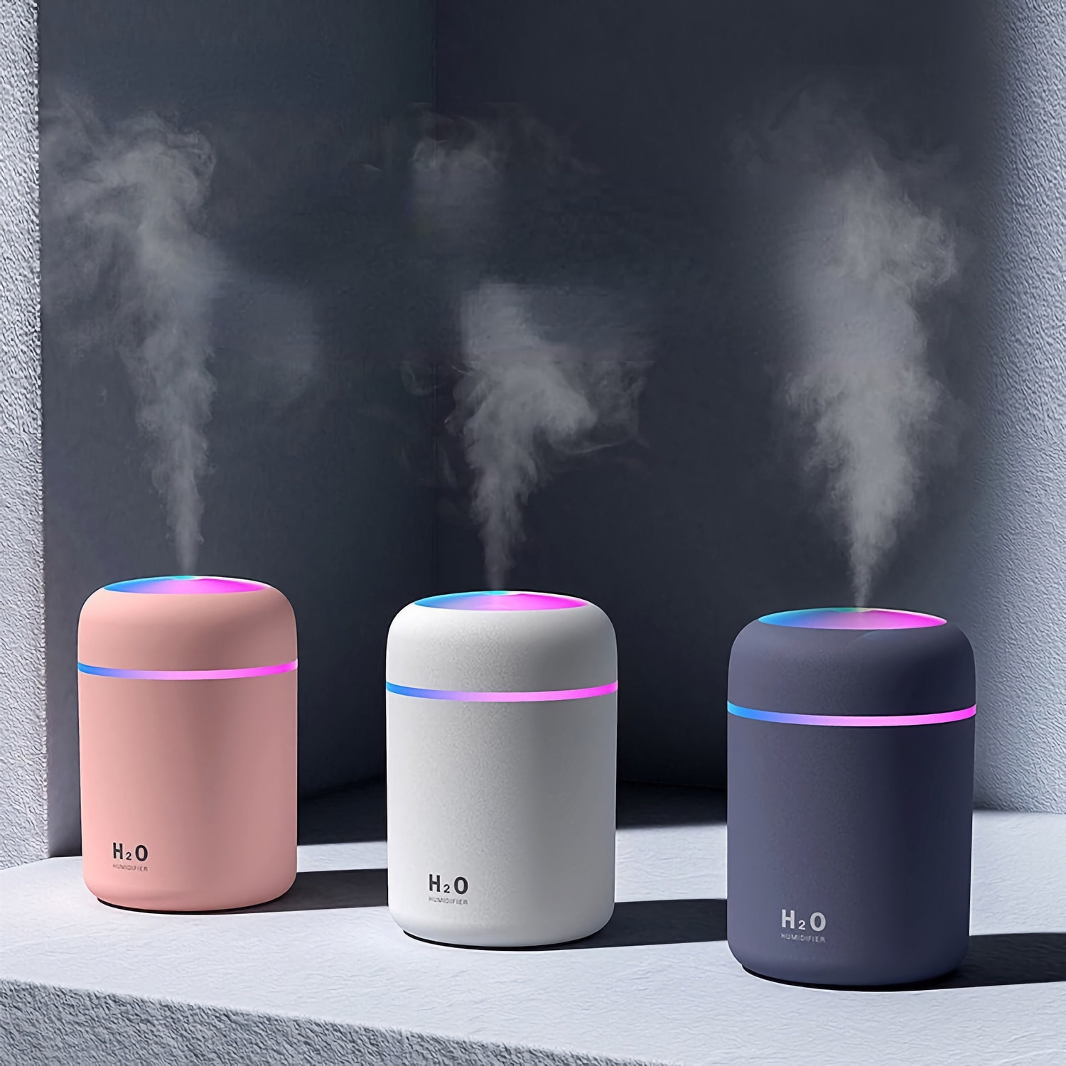 Image of Seller Zone Colorful Humidifier Portable Room Air Purifier