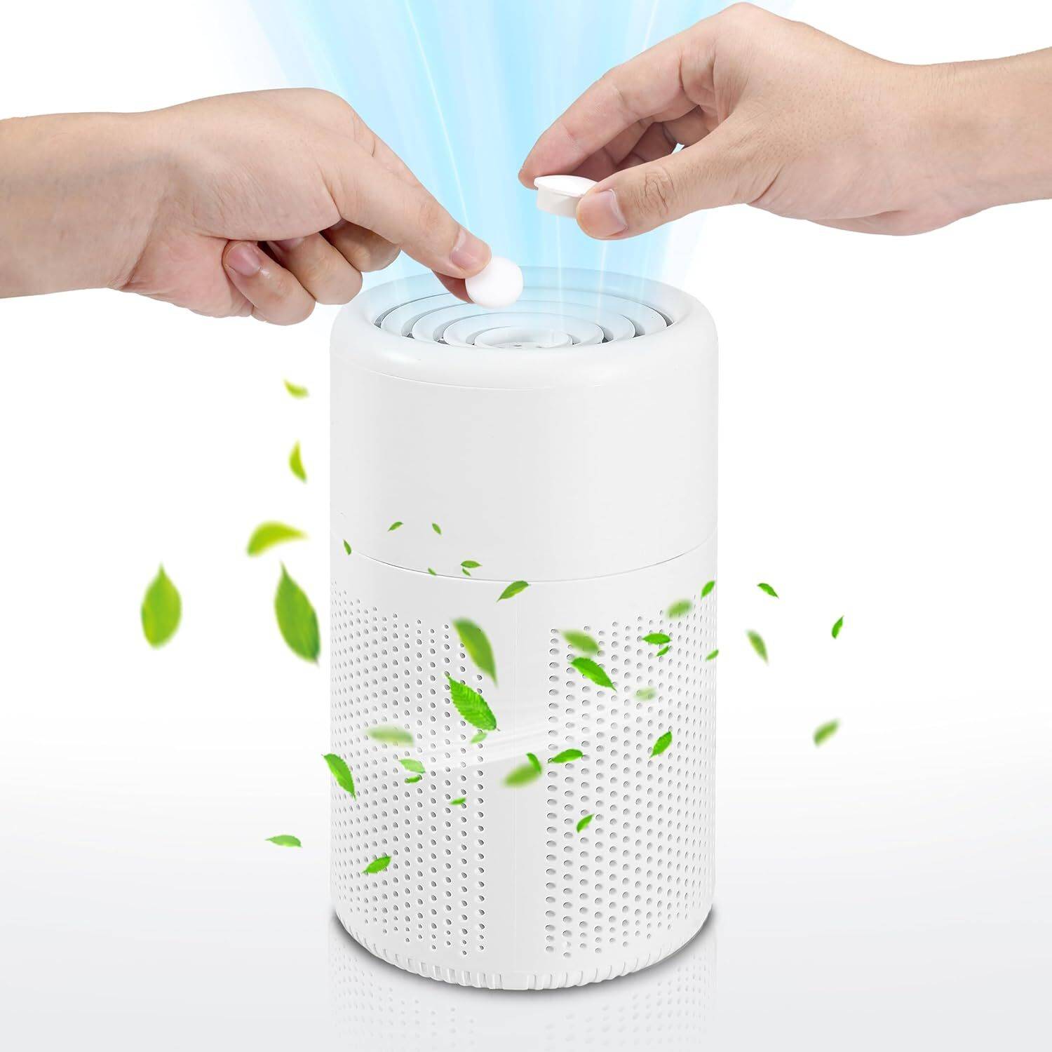 JEKEMI Air Purifier for Bedroom AC0920/60 CADR 250 m3/h, covers u