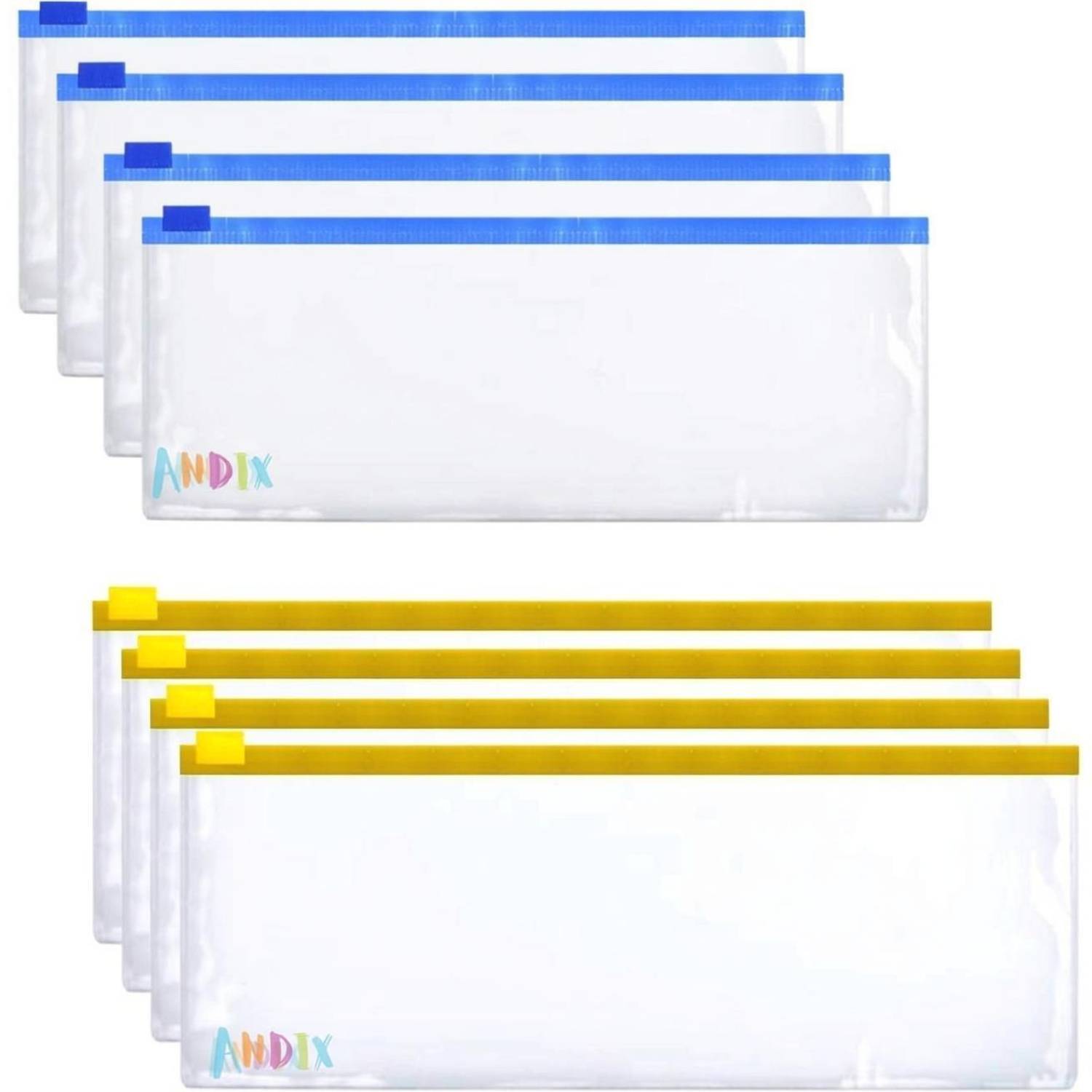Andix Resealable Plastic Air Tight Pouch