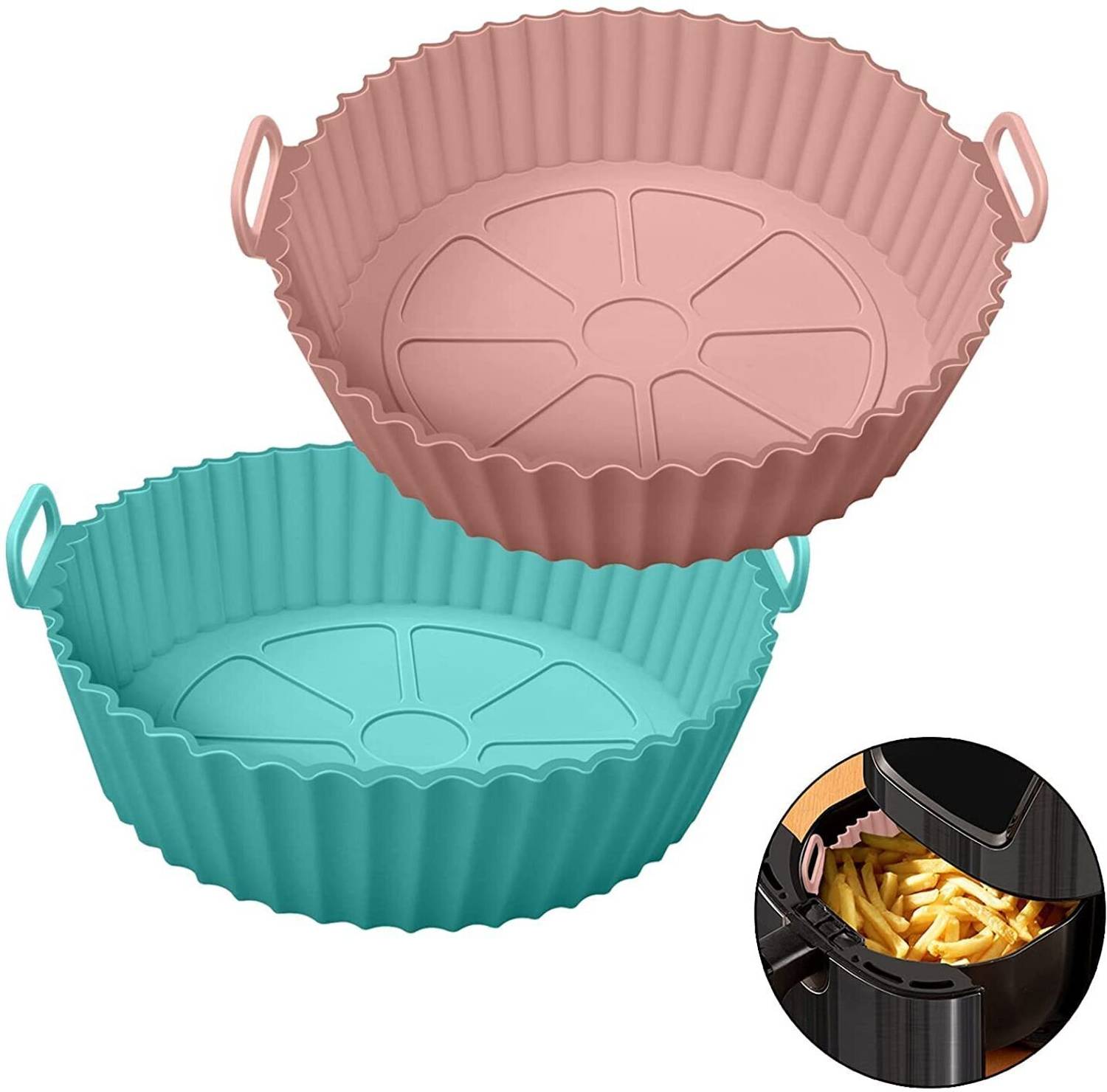 Rivihet Silicon Tray Airfryer Tray