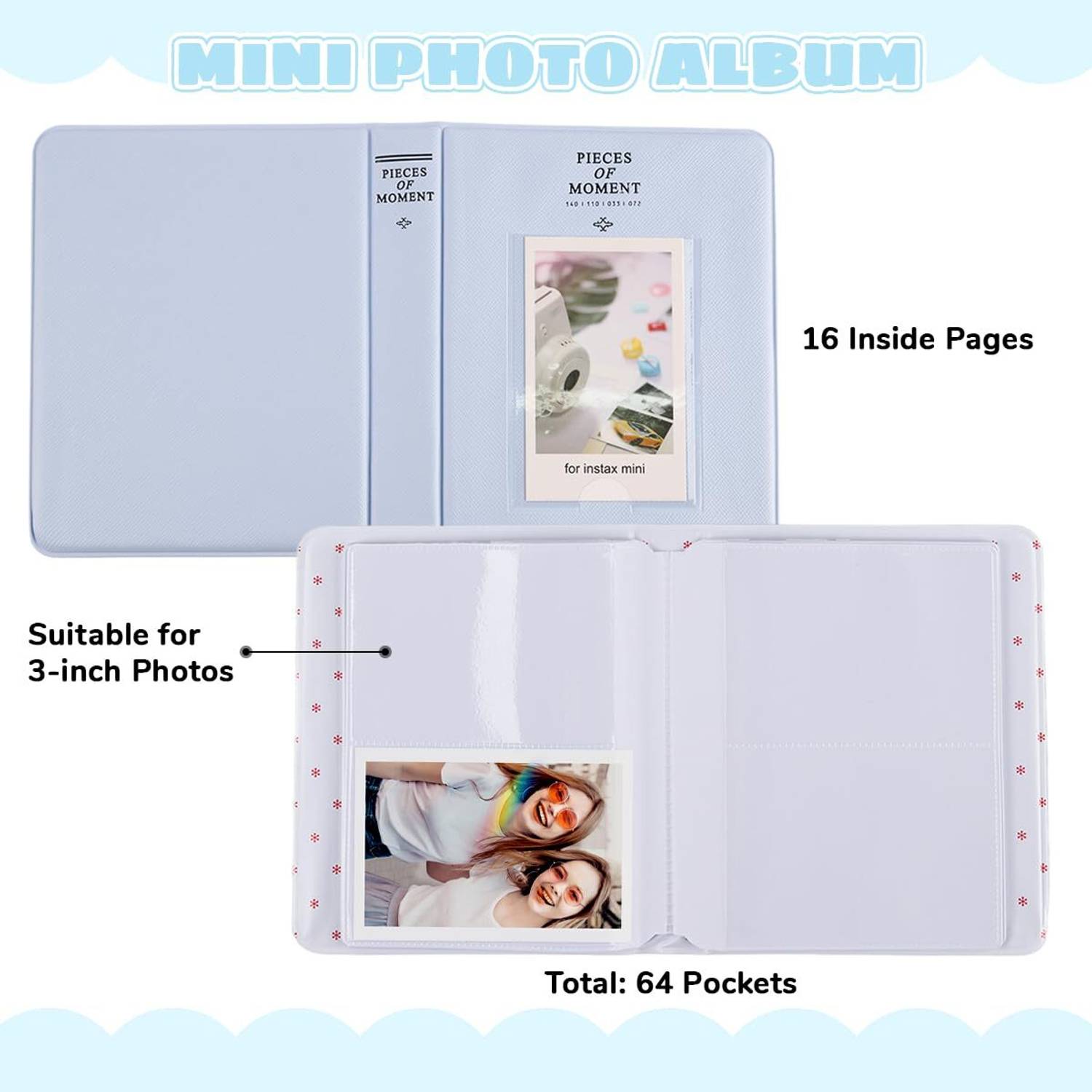 mini polaroid photo album album polaroid murah