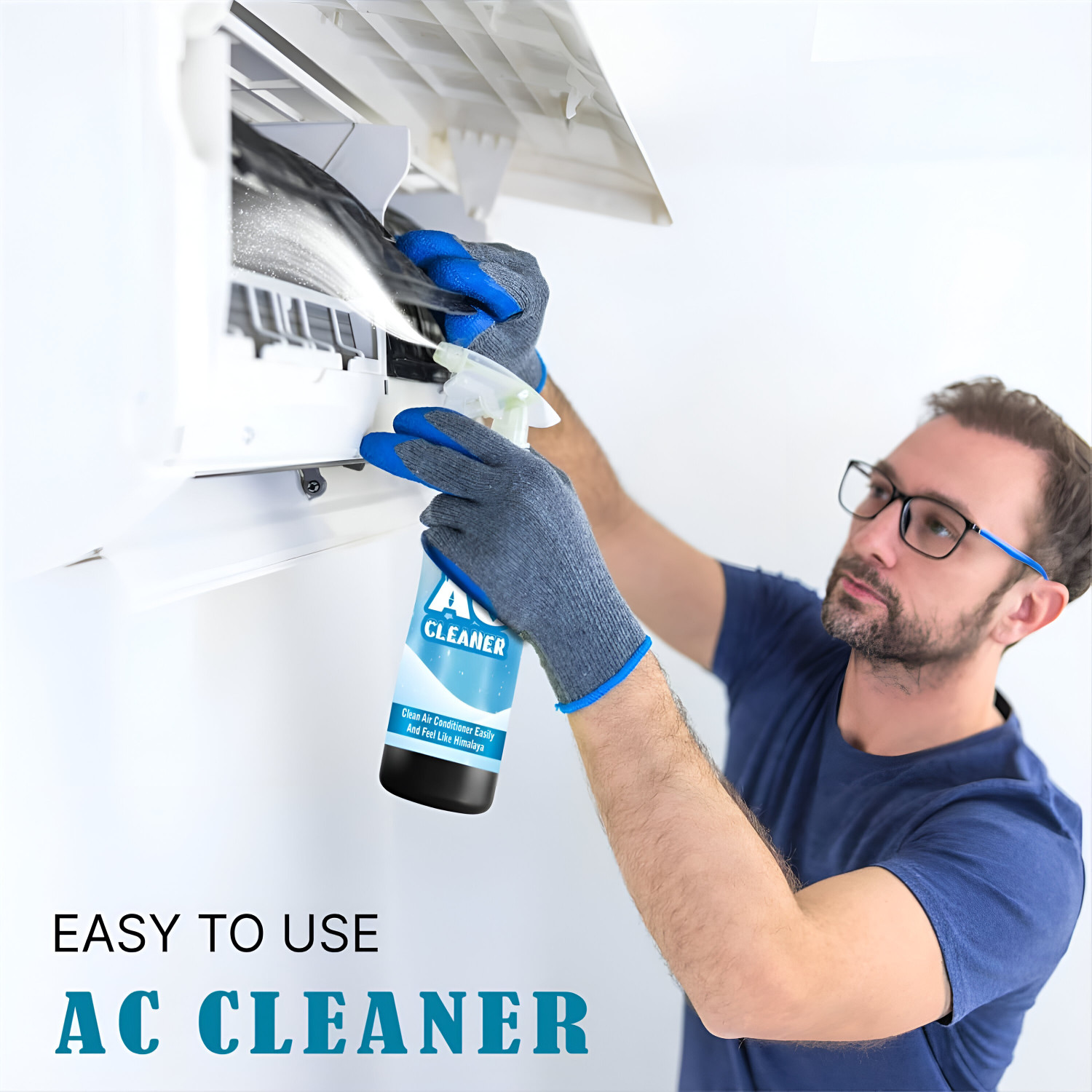 Image of Krysto AC Cleaner for Split & Window | Removes Dirt, Mold & Odors