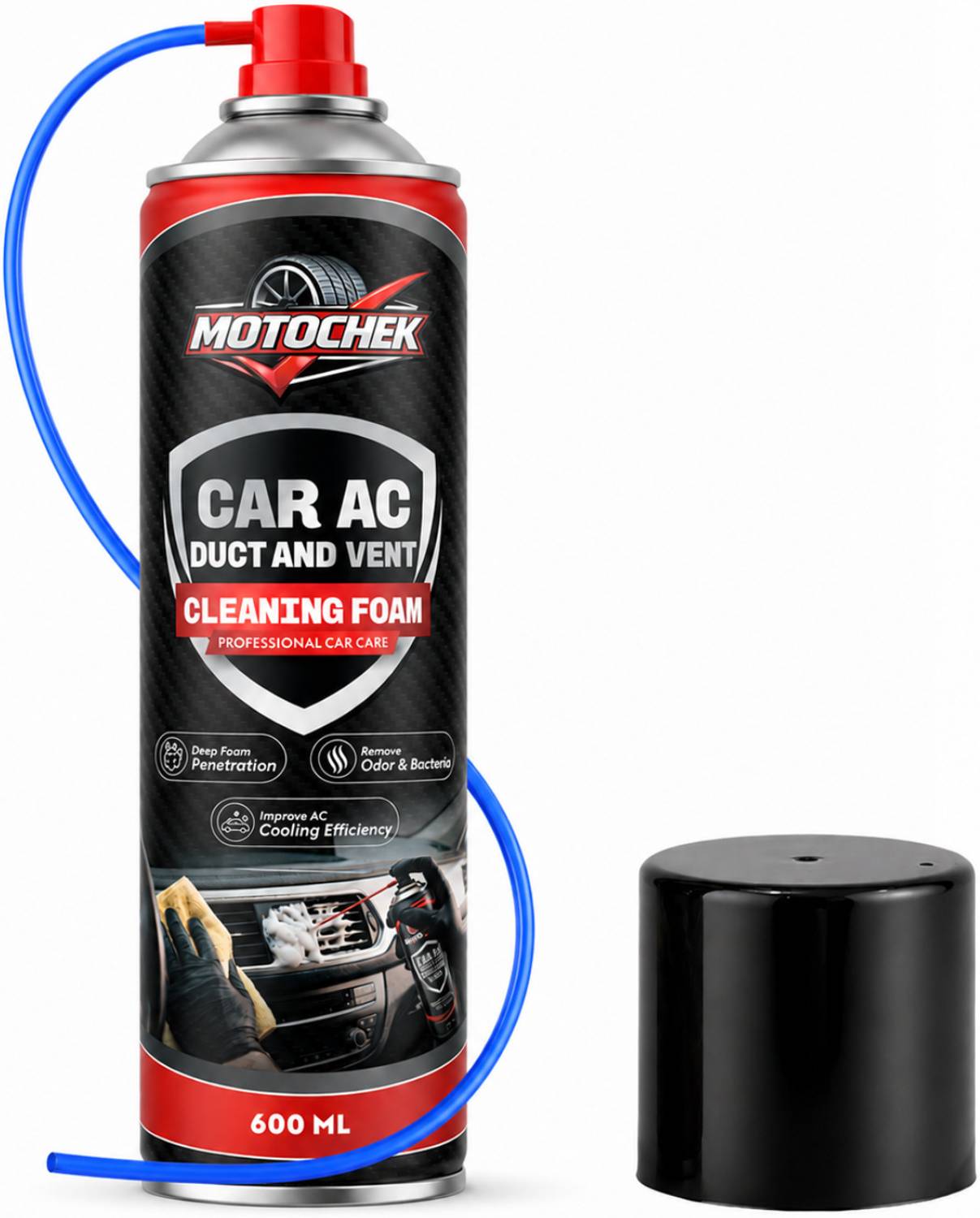 Motochek Car AC Vent & Duct Cleaner Foam Spray - Image 1