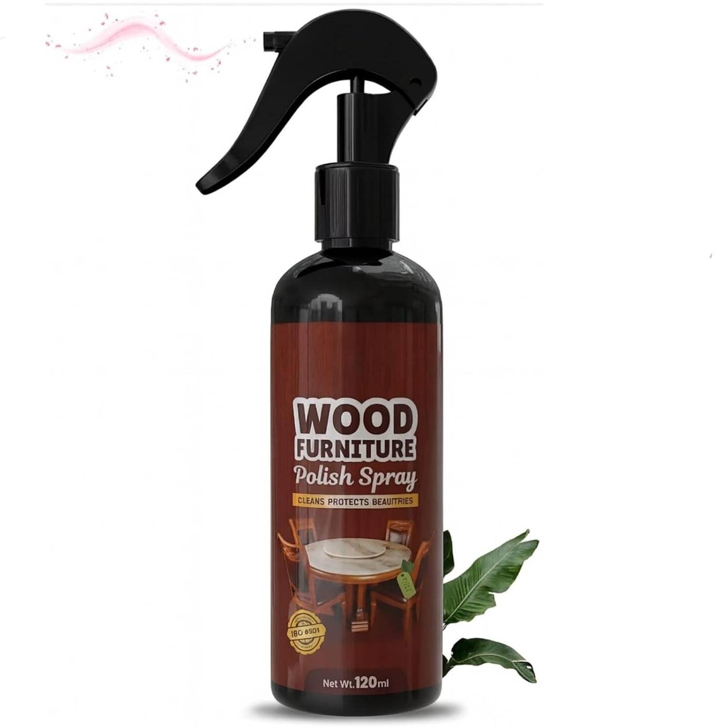 BM brother Wood furniture polish Spray furniture Cleaner with Natural Beeswax Brown Wood Varnish