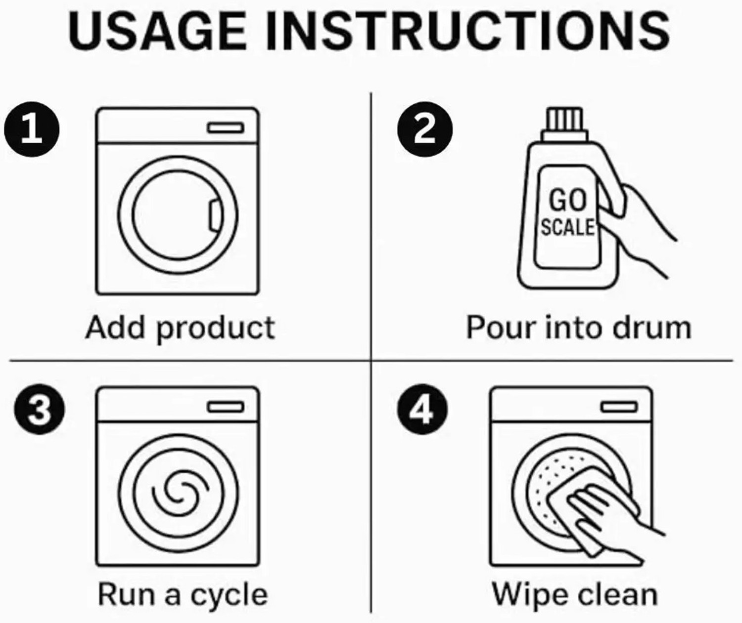 Image of MAG ScaLGo 500ml Descaling Liquid for Washing Machine, Anti-Scale Cleaner