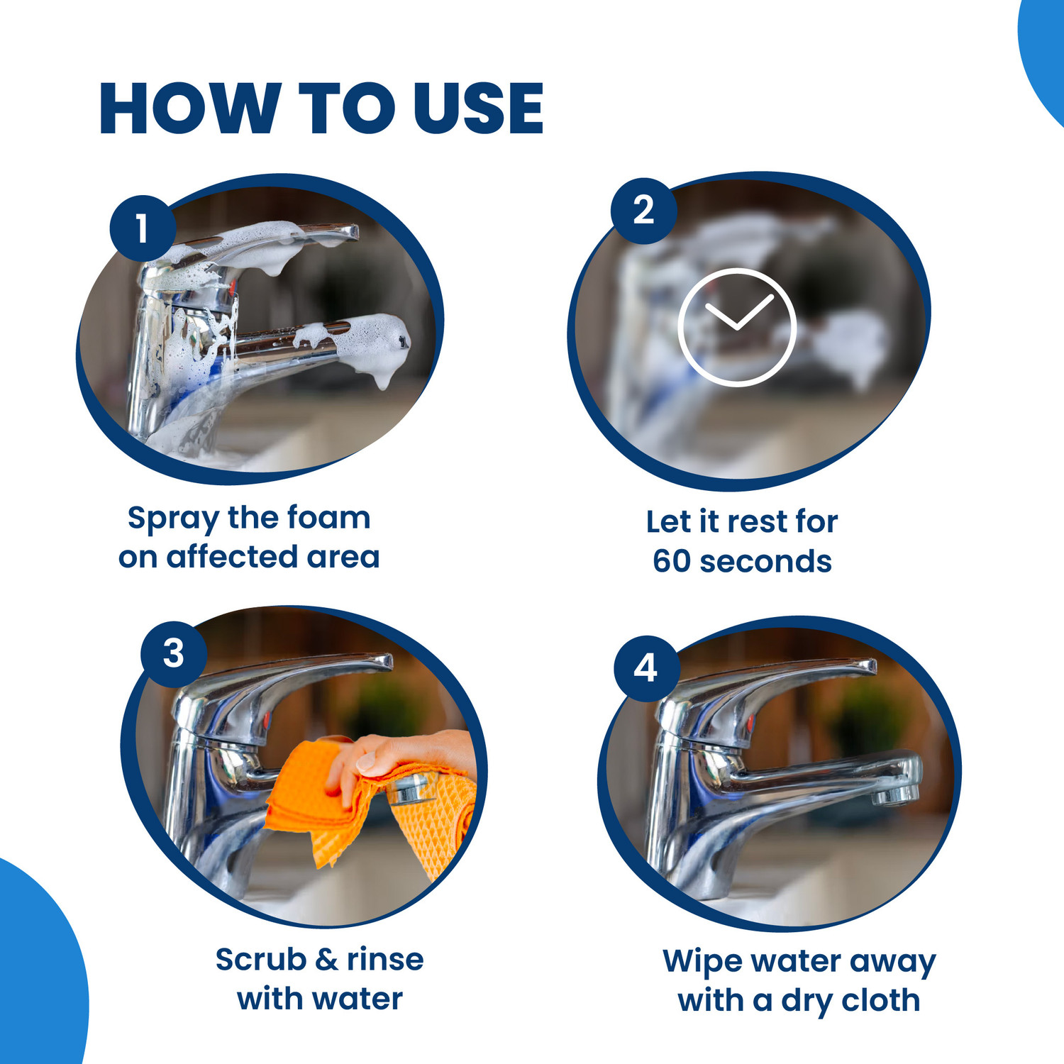 Image of Happi Planet Tap Cleaner & Limescale Remover (Pack of 2)