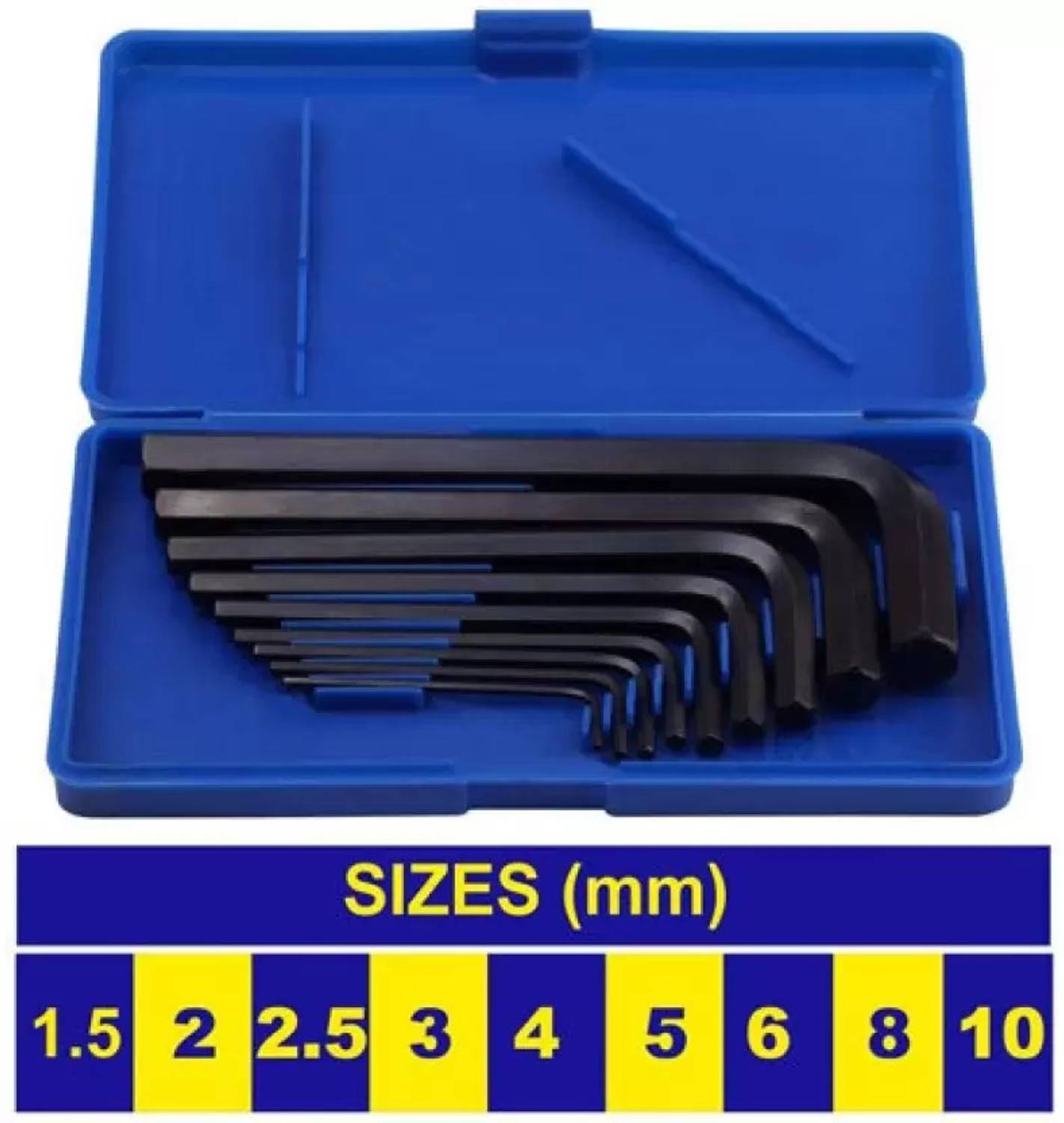 Tulsway 9 Pcs Hex Allen Key Kit - Image 4