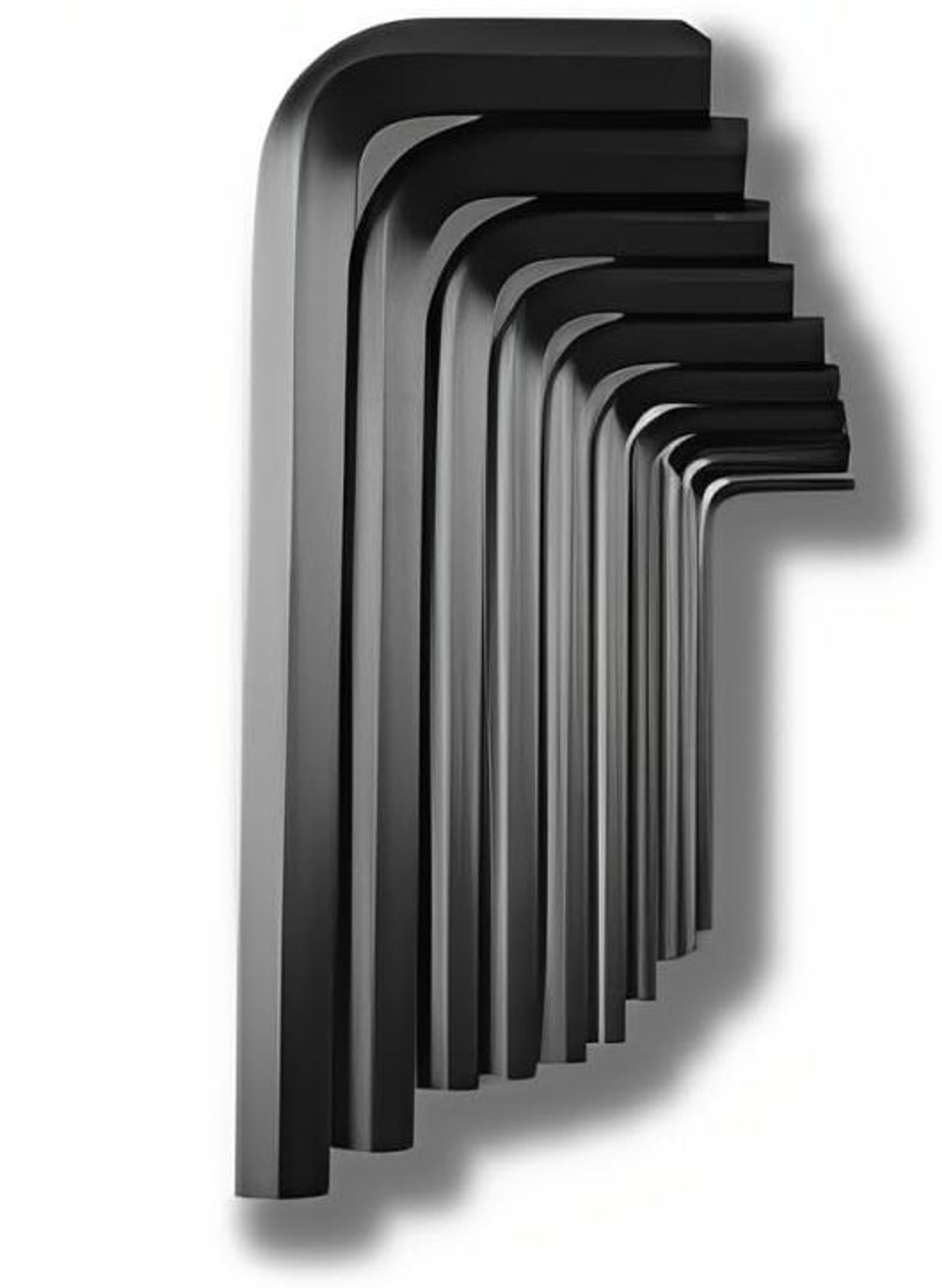 Image of ZIODIC Pcs-9 1 /8 inch L-Shape Allen Wrench Universal Key Hexagon Allen Key Set