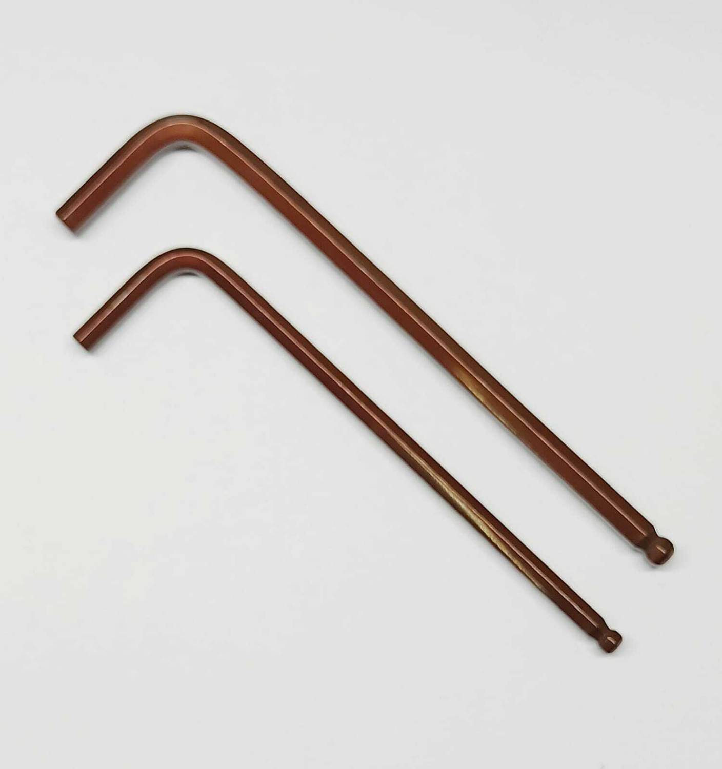 4MECH 4+5 mm Ball End L-Type Hex Allen Key, Hardened and Tempered, CRV (Pack of 2) Allen Key Set