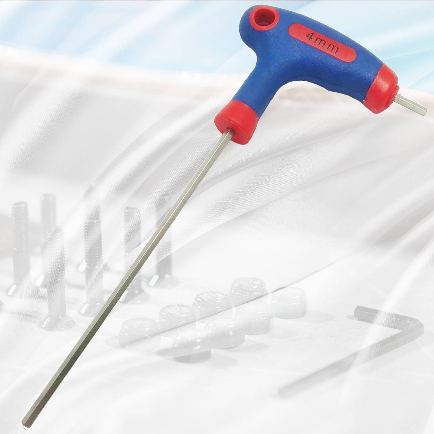 4MECH Two Way 4 mm T-Type Allen Key Allen Key Set