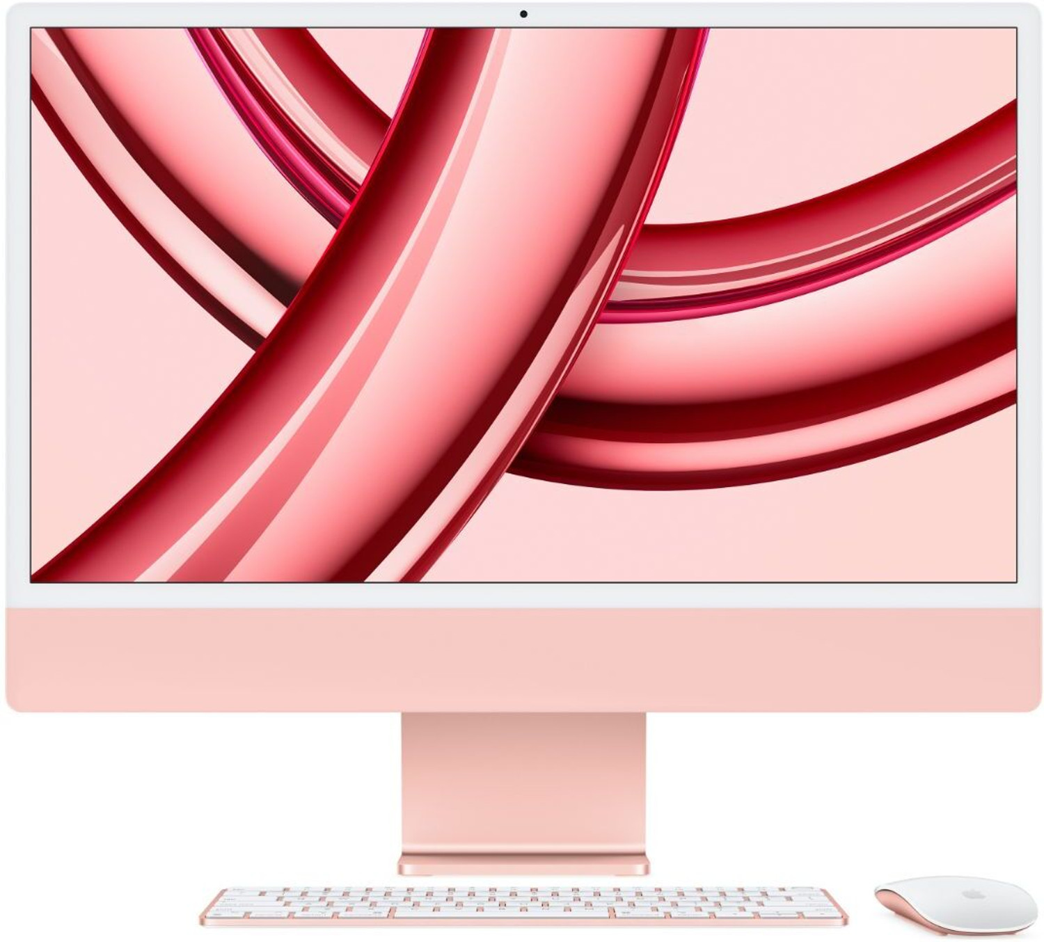 Image of Apple iMac M3 (8 GB Unified /512 GB SSD /macOS Sonoma /24 Inch Screen /MQRU3HN /A)