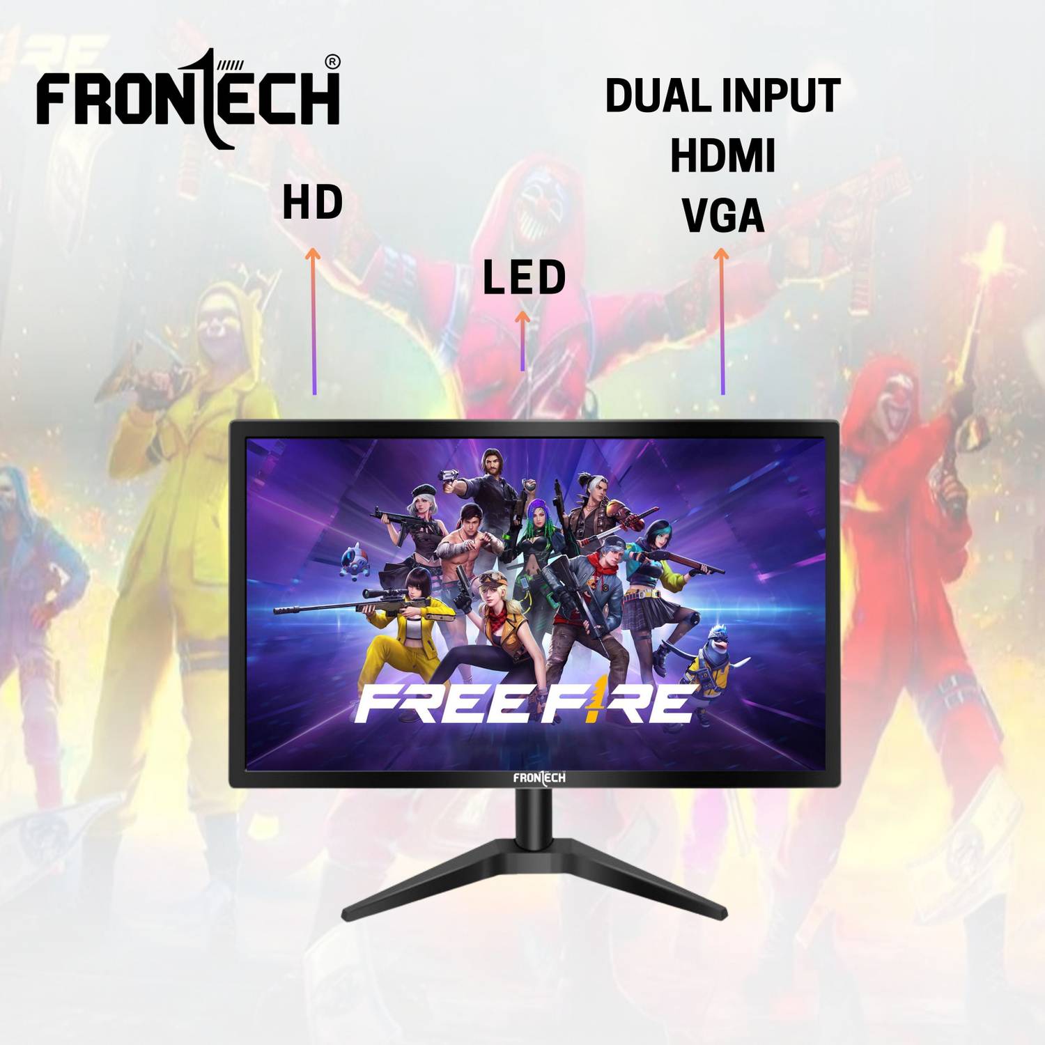 LOESIS Pc Setup Gaming Core i3 (8 GB DDR3/128 GB SSD/Windows 10