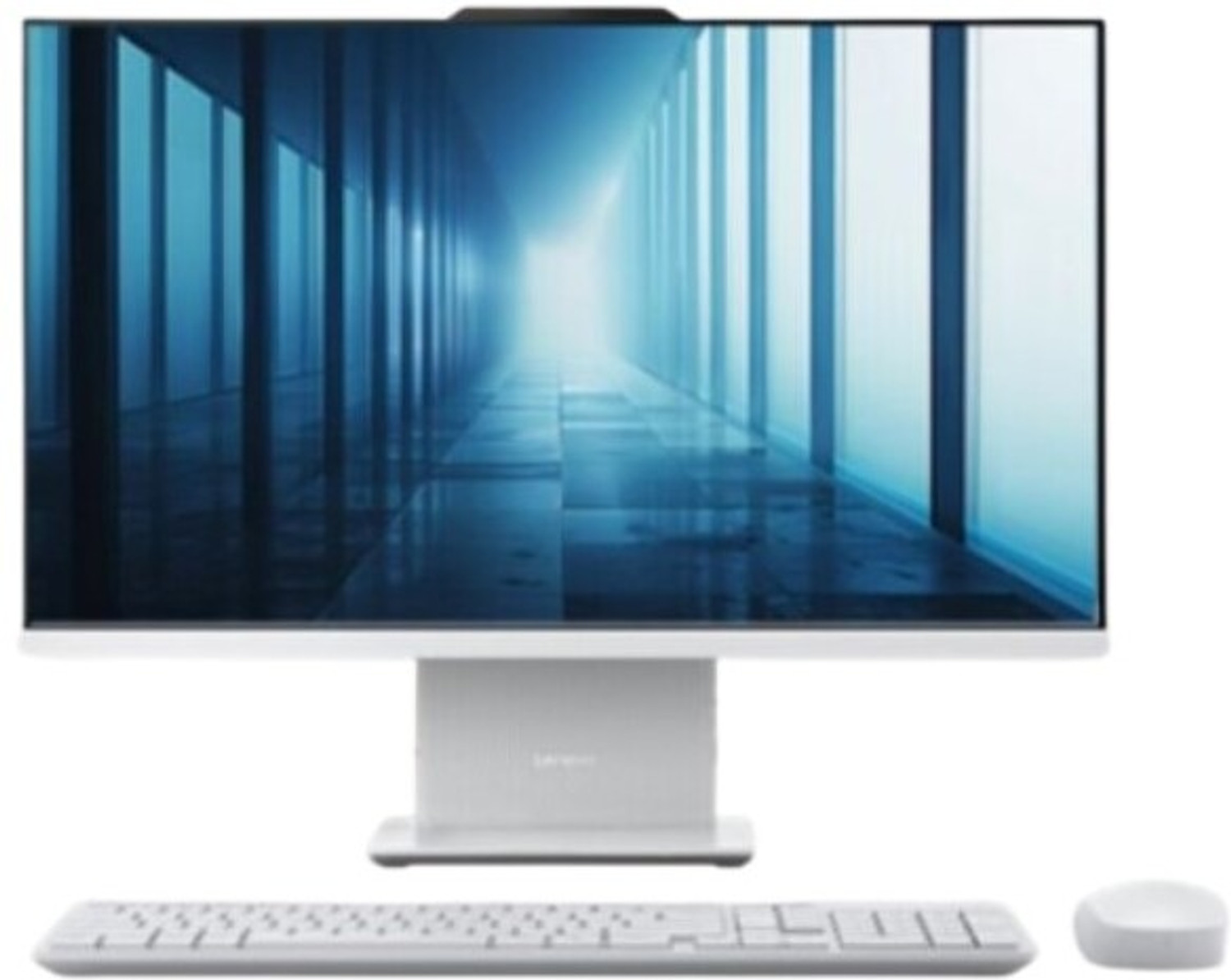 Image of Lenovo IdeaCentre AIO Core i7 (32 GB DDR5 /1 GB SSD /Windows 11 Home /27 Inch Screen /IdeaCentre AIO) with MS Office