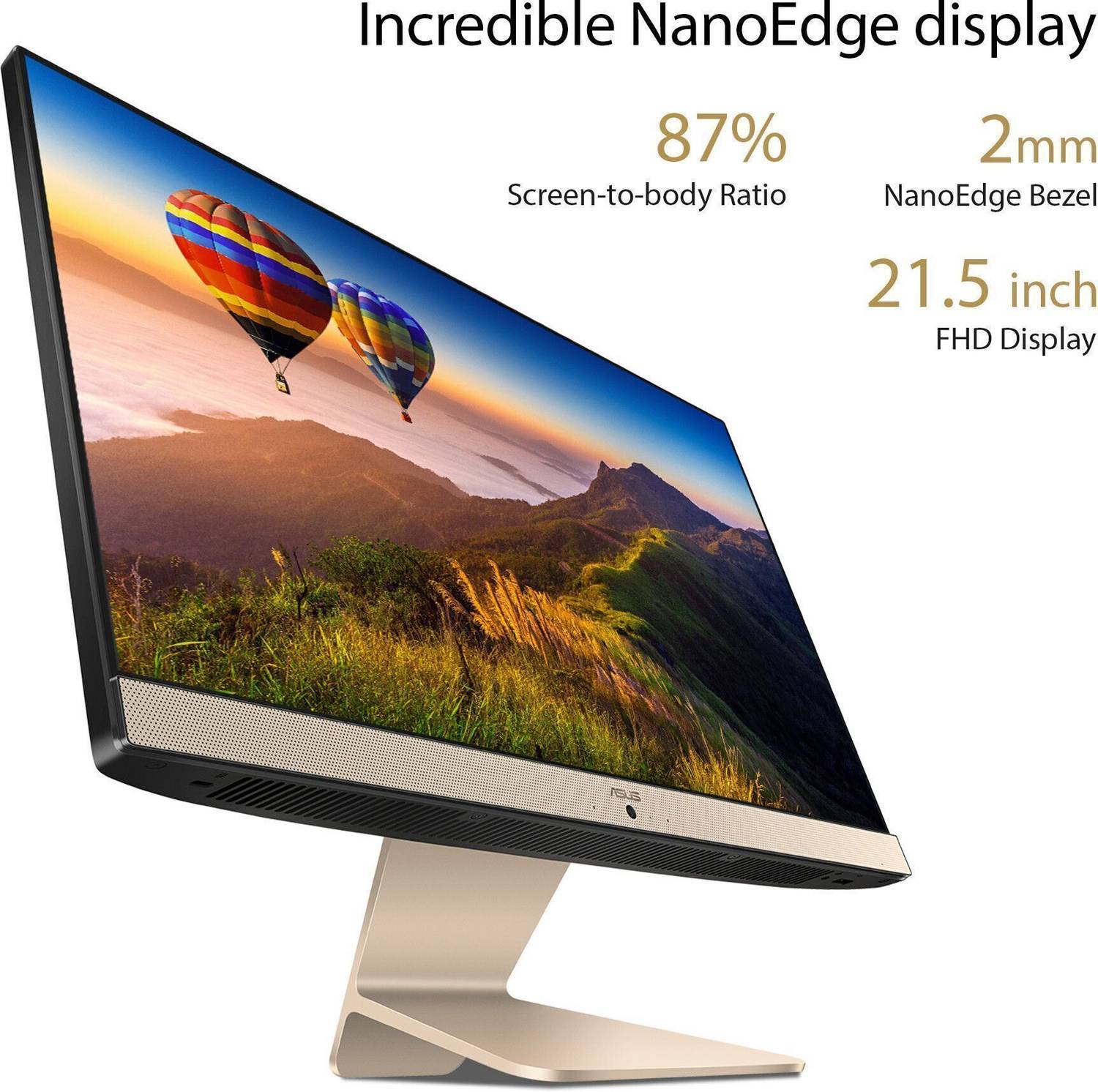 ASUS Vivo AiO V222, All in One Desktop, Intel Pentium Quad Core (8