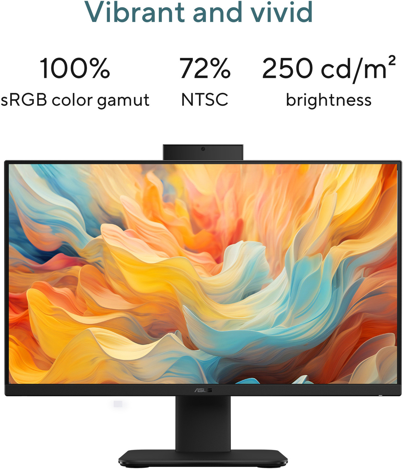 Image of ASUS V400 AiO Series V440VA-KBPC043WS, All in One Desktop, 13th Gen Core i5 (16 GB DDR5 /512 GB SSD /Windows 11 Home /23.8 Inch Screen /V440VA-KBPC043WS) with MS Office