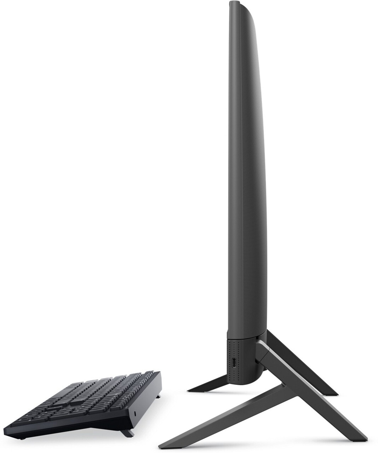 Image of DELL Dell 24 AIO Core i5 (8 GB DDR5 /512 GB SSD /Windows 11 Home /23.8 Inch Screen /24 AIO (EC24250)) with MS Office