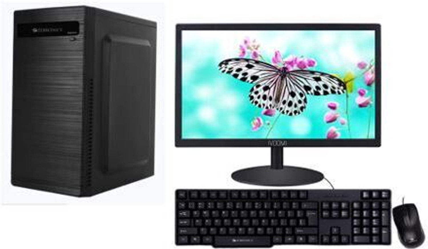 Image of ASSEMBLED PRO 3000 Core i5 (16 GB DDR4 /1 TB /128 GB SSD /Windows 10 Pro /20 Inch Screen /ASSEMBLED SYSTEM) with MS Office
