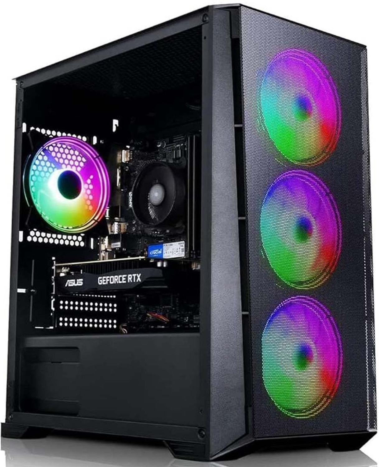 Image of Frontech XILO CORE i7 4TB INTEL CORE i5 (16 GB RAM /H81 INTEL Graphics /4 TB Hard Disk /512 GB SSD Capacity /Windows 11 Pro /4 GB Graphics Memory) Gaming Tower